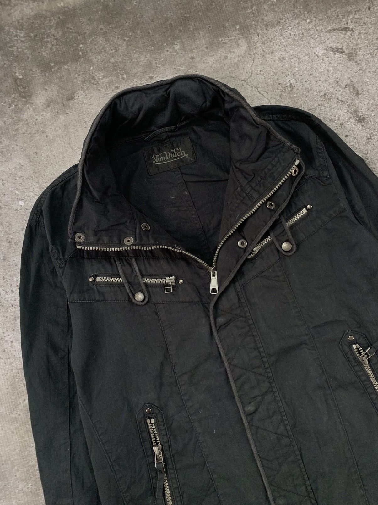 Japanese Brand Vondutch Y2k Black Jacket Size US S / EU 44-46 / 1 - 5 Thumbnail