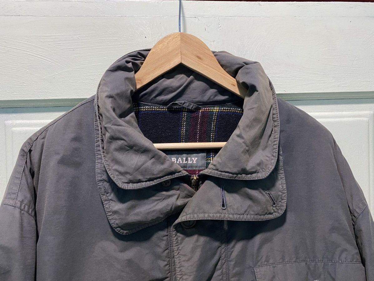 Bally Bally Double Collar Padded Jacket Cargo Pocket Made Italy Size US L / EU 52-54 / 3 - 7 Thumbnail