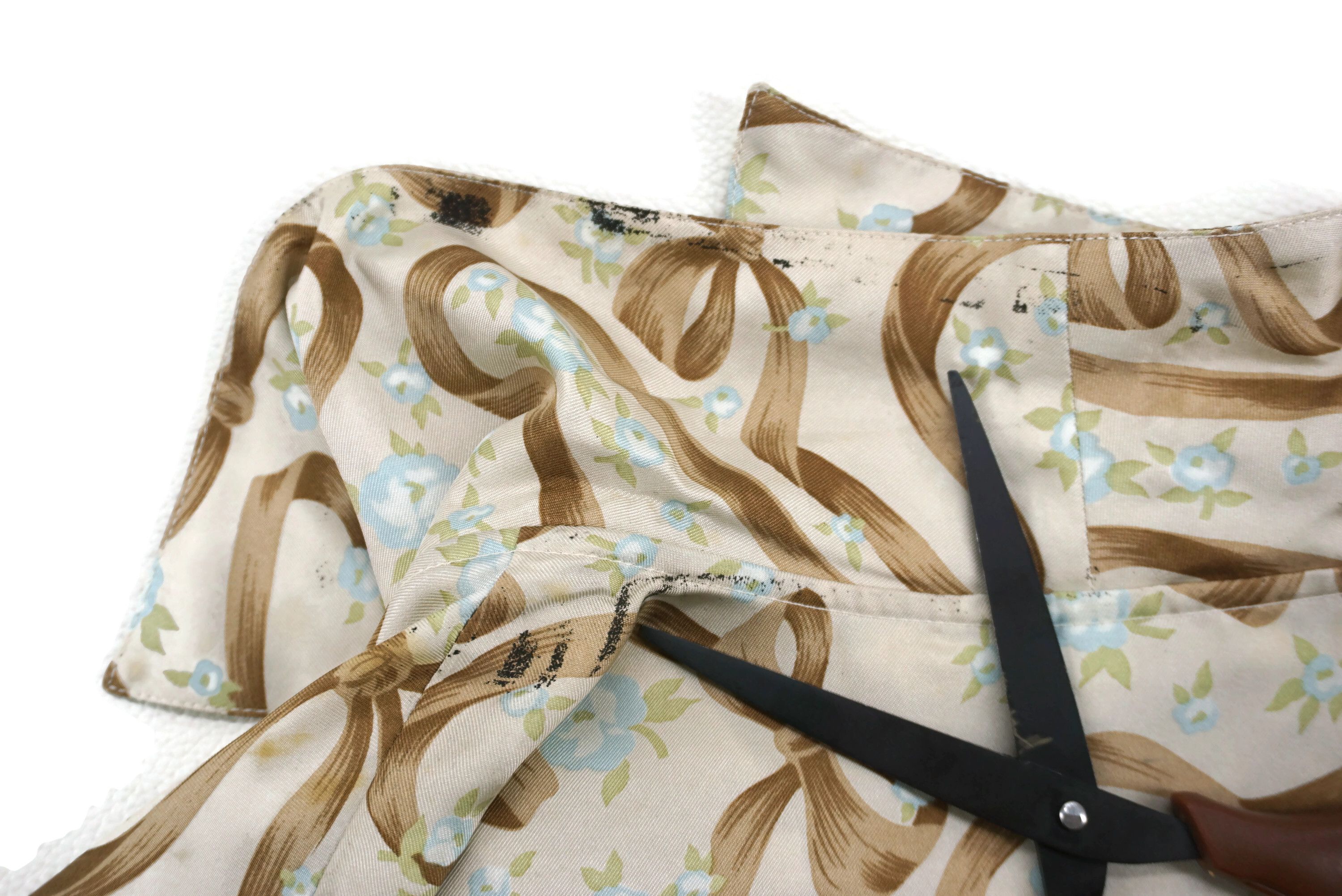 Bally Bally Silk Shirt Ribbons Floral Blouse Made in Italy Size L / US 10 / IT 46 - 19 Thumbnail