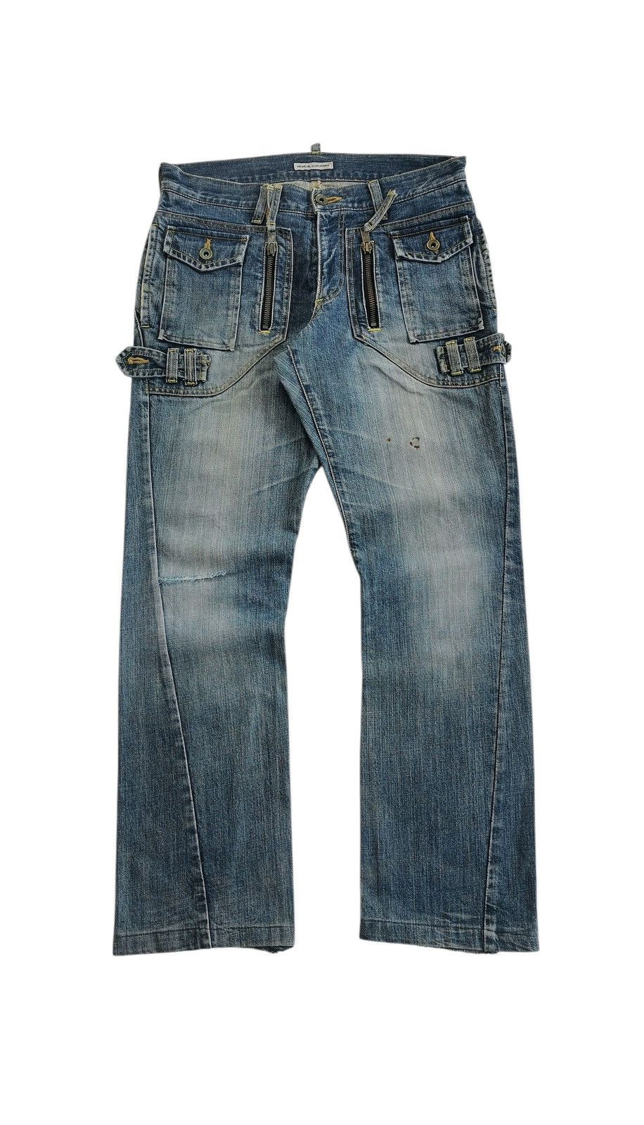 Michel Klein Avantgarde Michel Klein Homme Multipockets, Denim Jeans Size US 32 / EU 48 - 9 Thumbnail