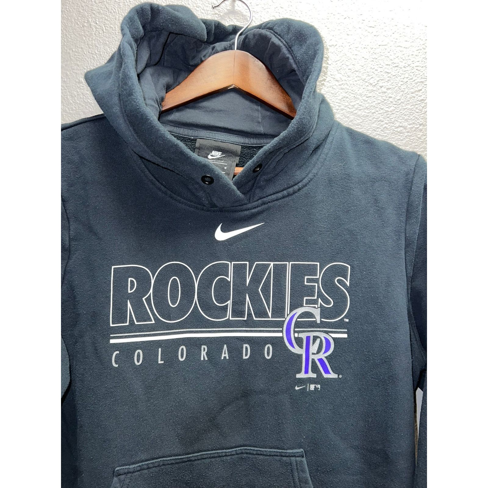 Nike Nike Colorado Rockies Hoodie MLB Baseball Black Pullover L Size US L / EU 52-54 / 3 - 2 Thumbnail