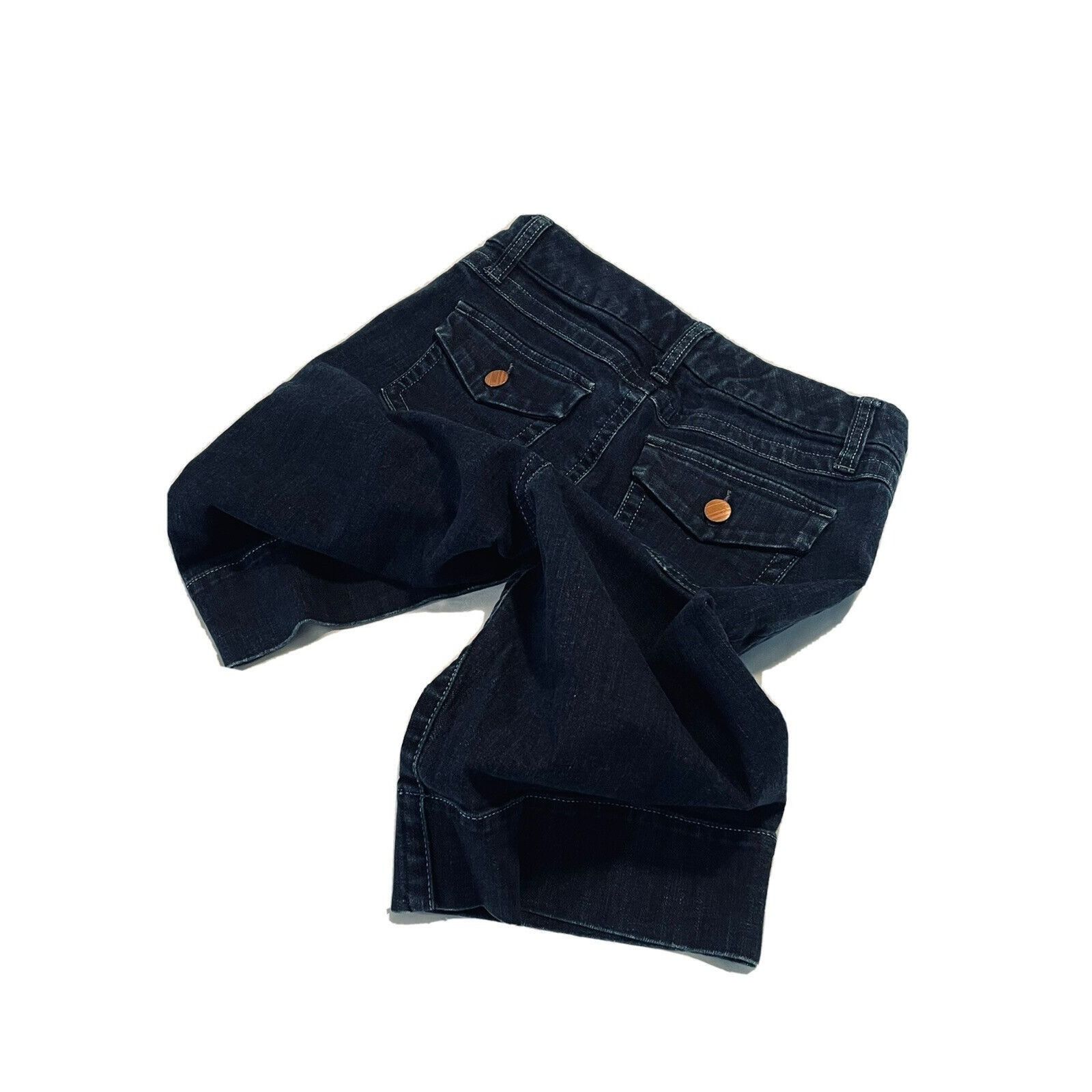 Other CAbi Jean Bermuda Shorts Women Size 2 Stretch Thick Denim Da Size 26" / US 2 / IT 38 - 9 Thumbnail