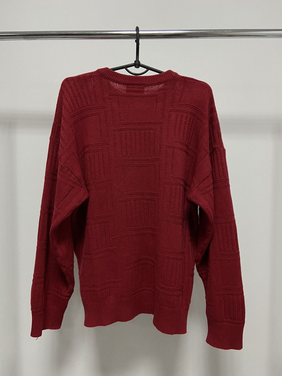 Lacoste × Vintage Lacoste Chemise Vintage Sweater Knitted Small Logo France Size US L / EU 52-54 / 3 - 3 Thumbnail