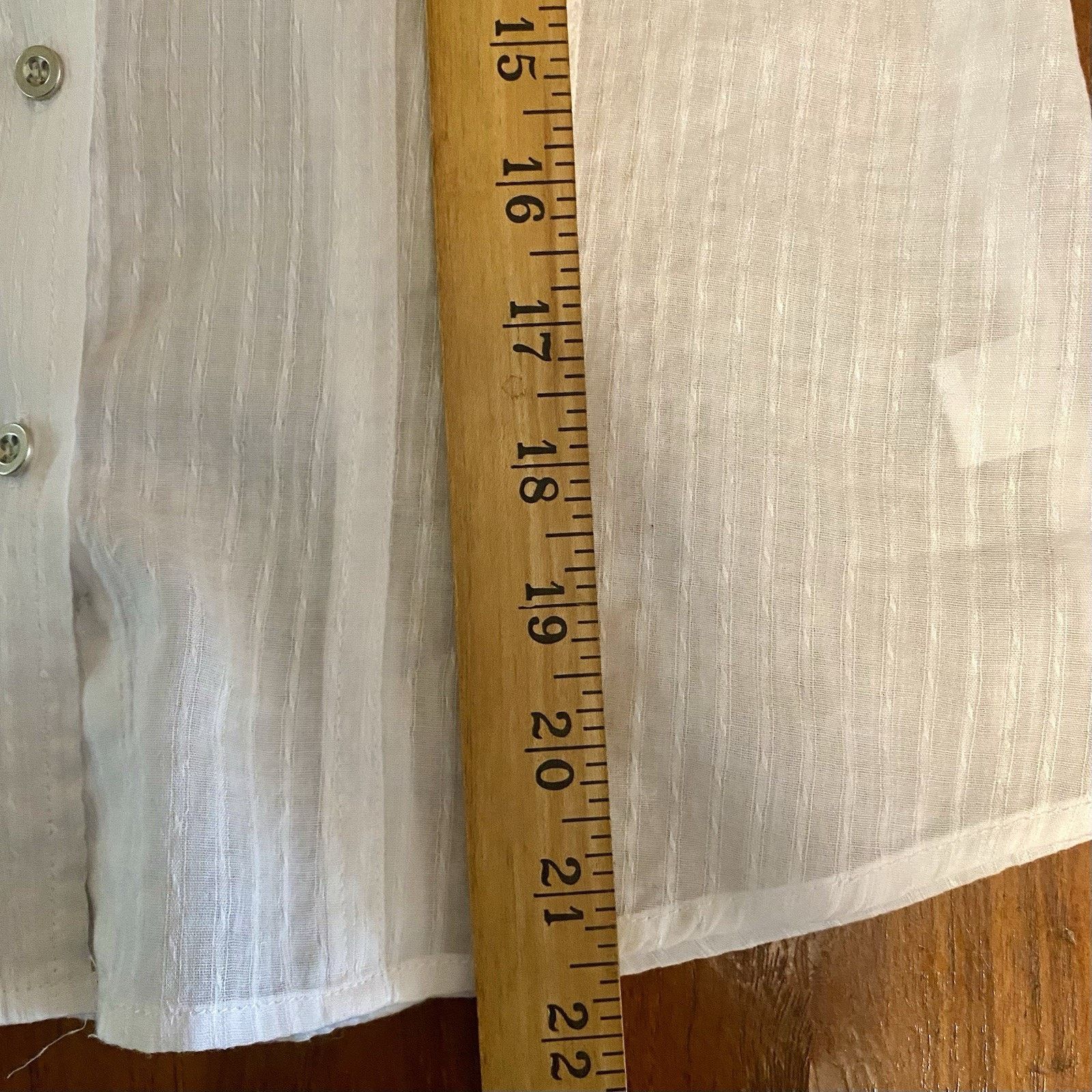 Charter Club Charter Club Woman’s Top 4P White Cotton Tab Sleeve Shear Size S / US 4 / IT 40 - 4 Thumbnail