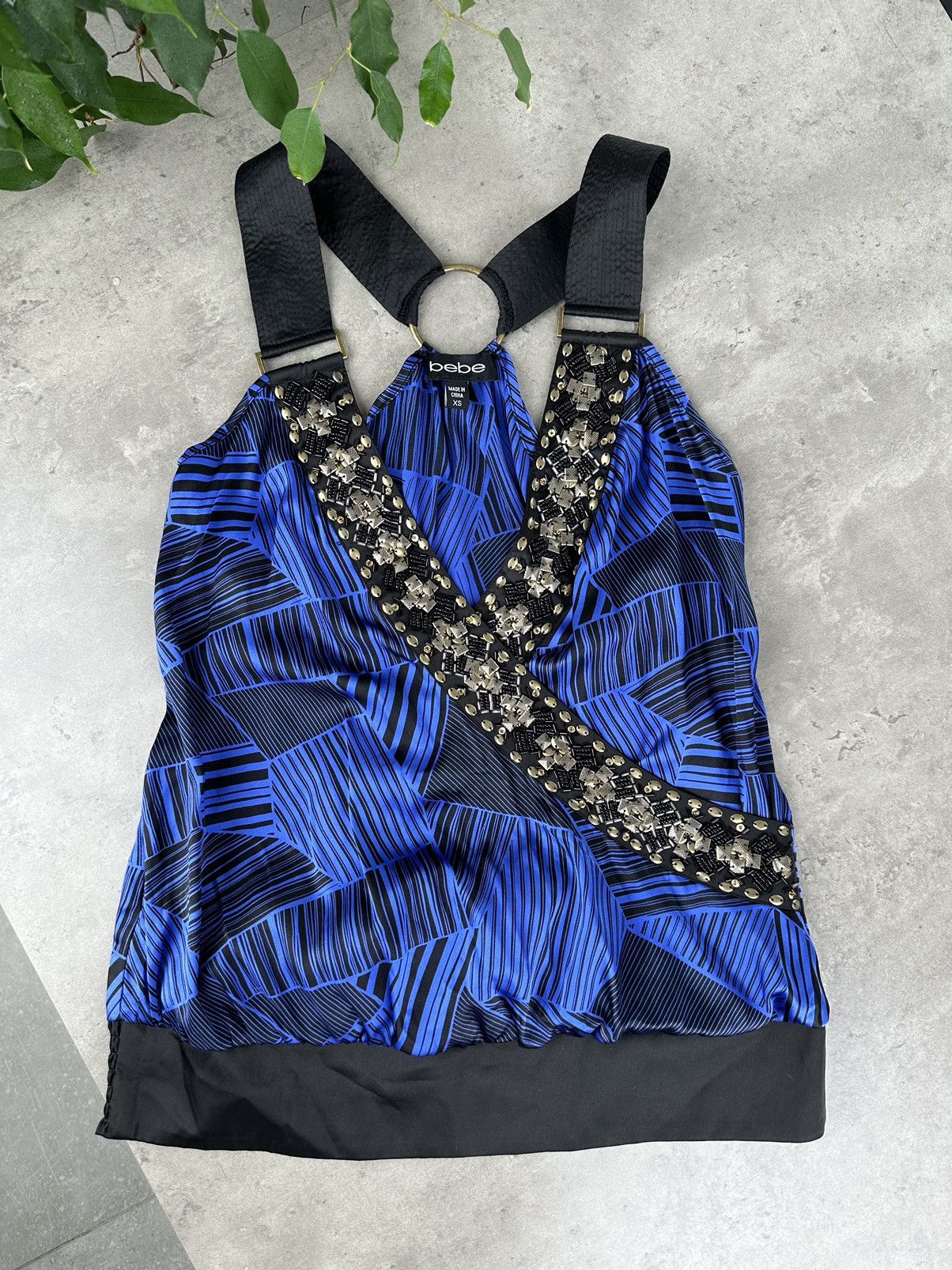 Bebe Bebe Silk Tank Top Size XS / US 0-2 / IT 36-38 - 1 Thumbnail