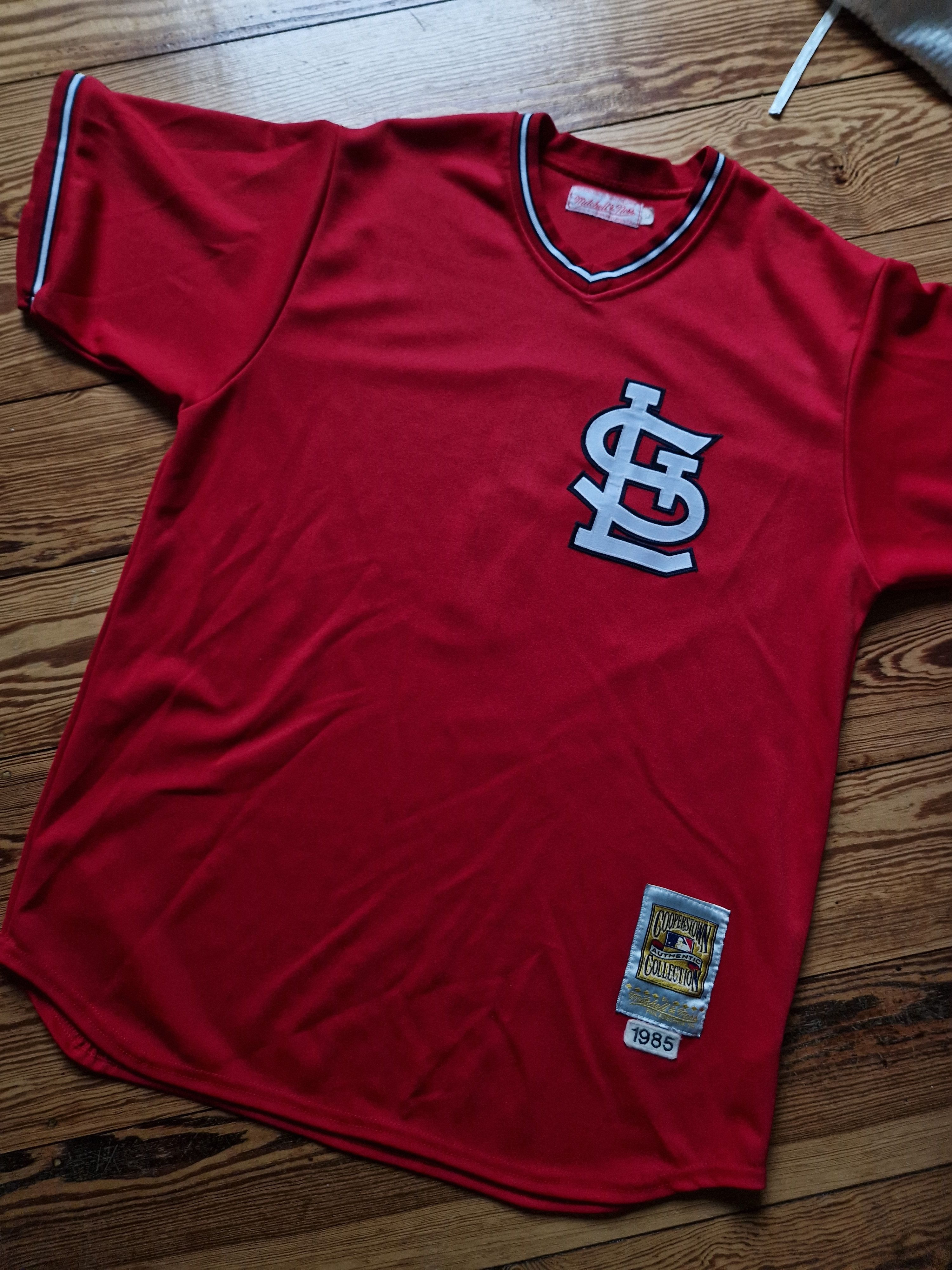 mitchell ness st louis cardinals jersey