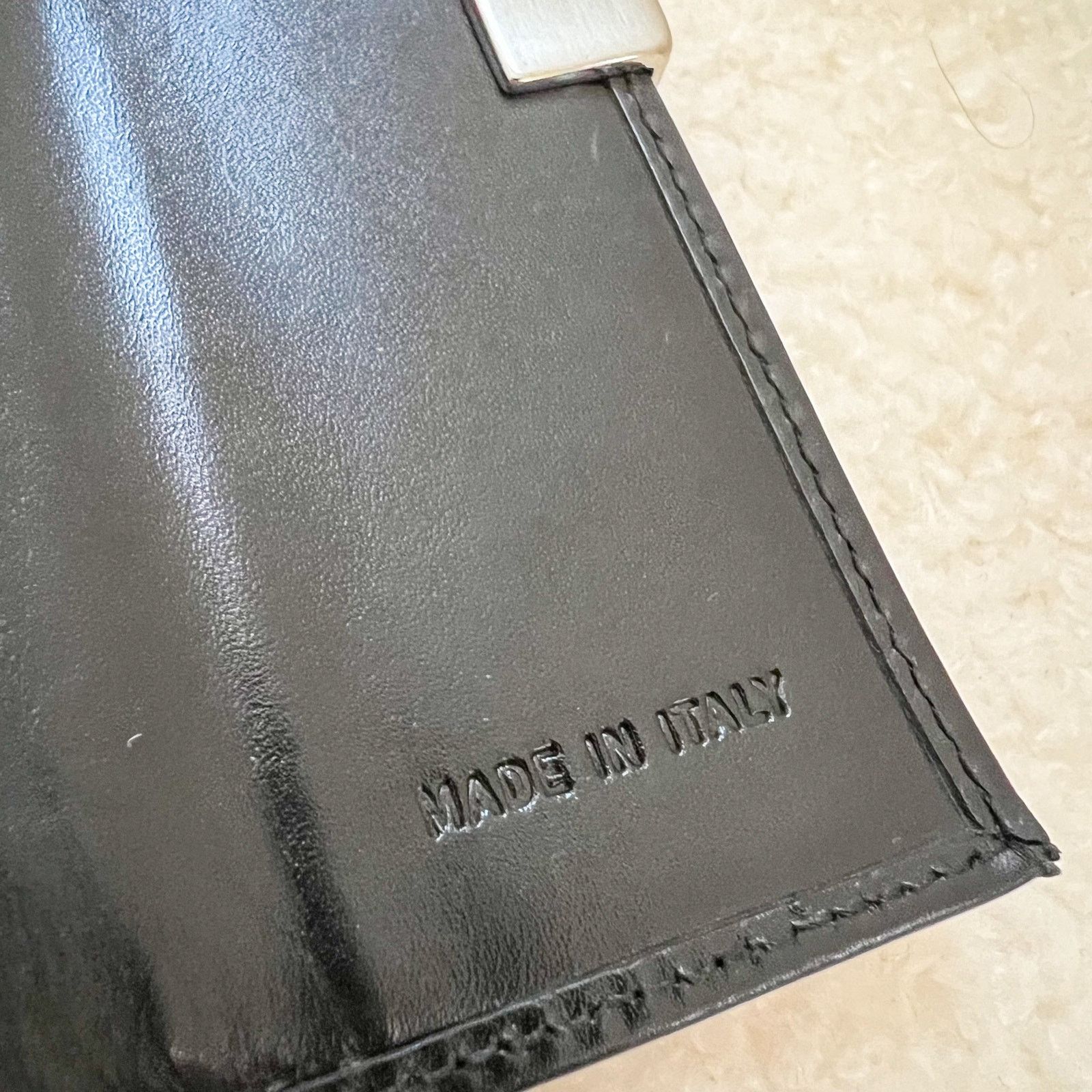Prada PRADA Black Leather Wallet Size ONE SIZE - 10 Thumbnail