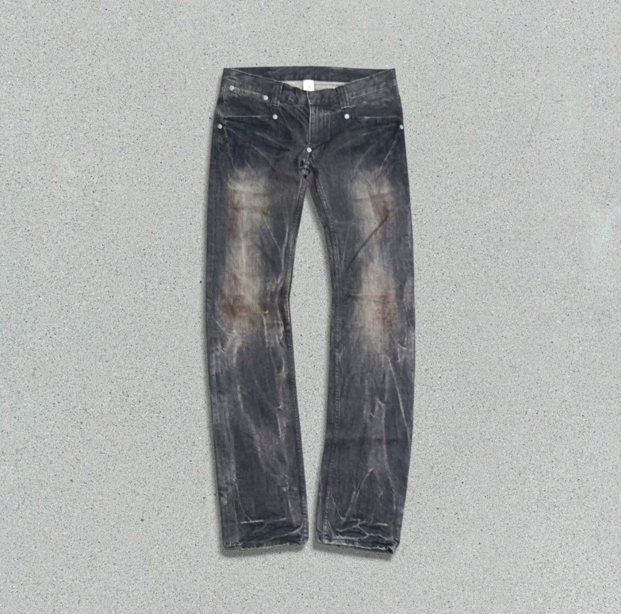Pledge PLEDGE ACID WASH JAPANESE DENIM PANTS Size US 32 / EU 48 - 1 Thumbnail