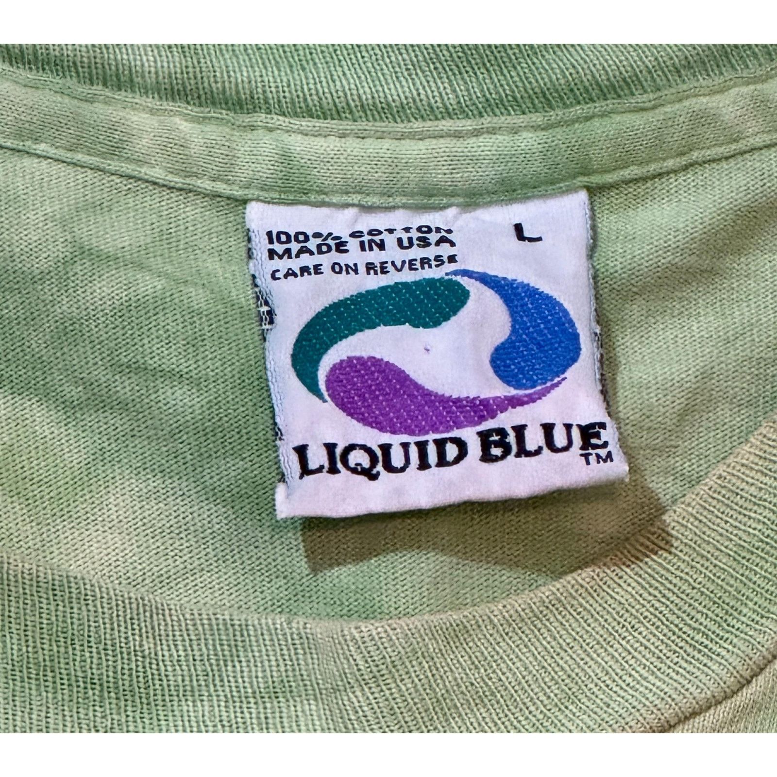 Liquid Blue Grateful Dead Mountain Bike Bear T 1995 Excellent condition Size US L / EU 52-54 / 3 - 3 Thumbnail