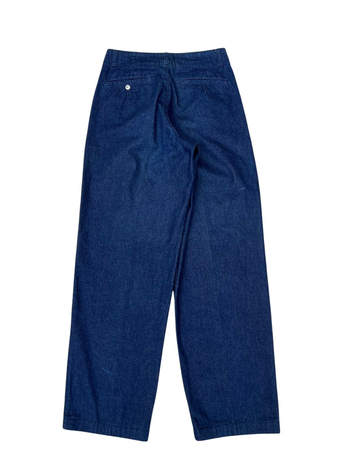 Issey Miyake Vintage Issey Miyake Jean Of Plantation Baggy Denim Trouser Size US 29 - 14 Thumbnail