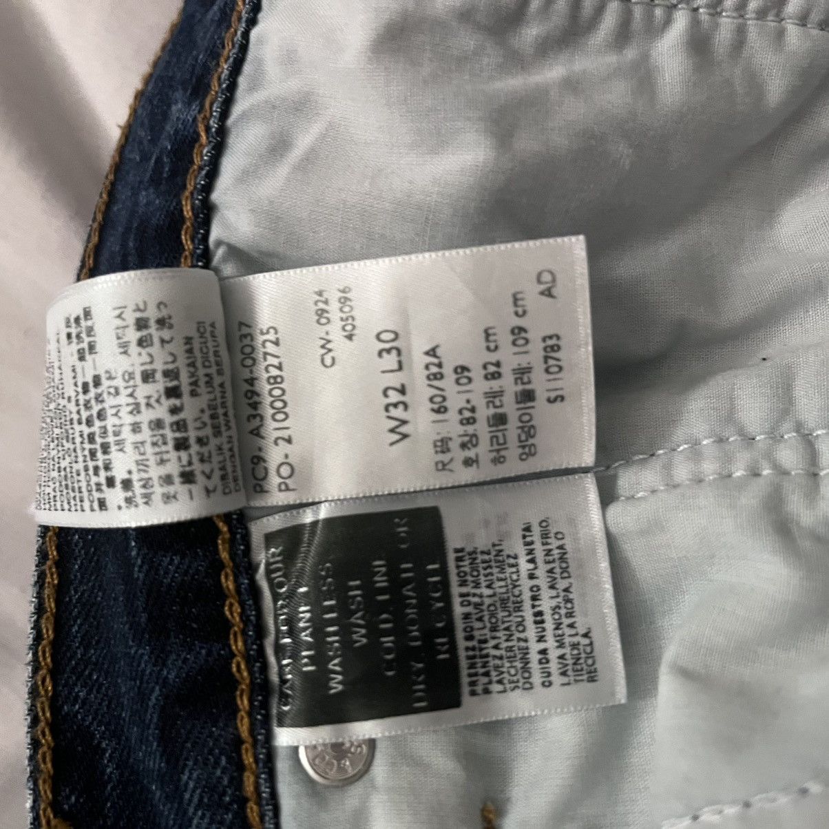 Levi's Levis Premium Jeans Womens Baggy Dad Denim Outdoor Big "E" Size 36" / US 14 / IT 50 - 13 Thumbnail