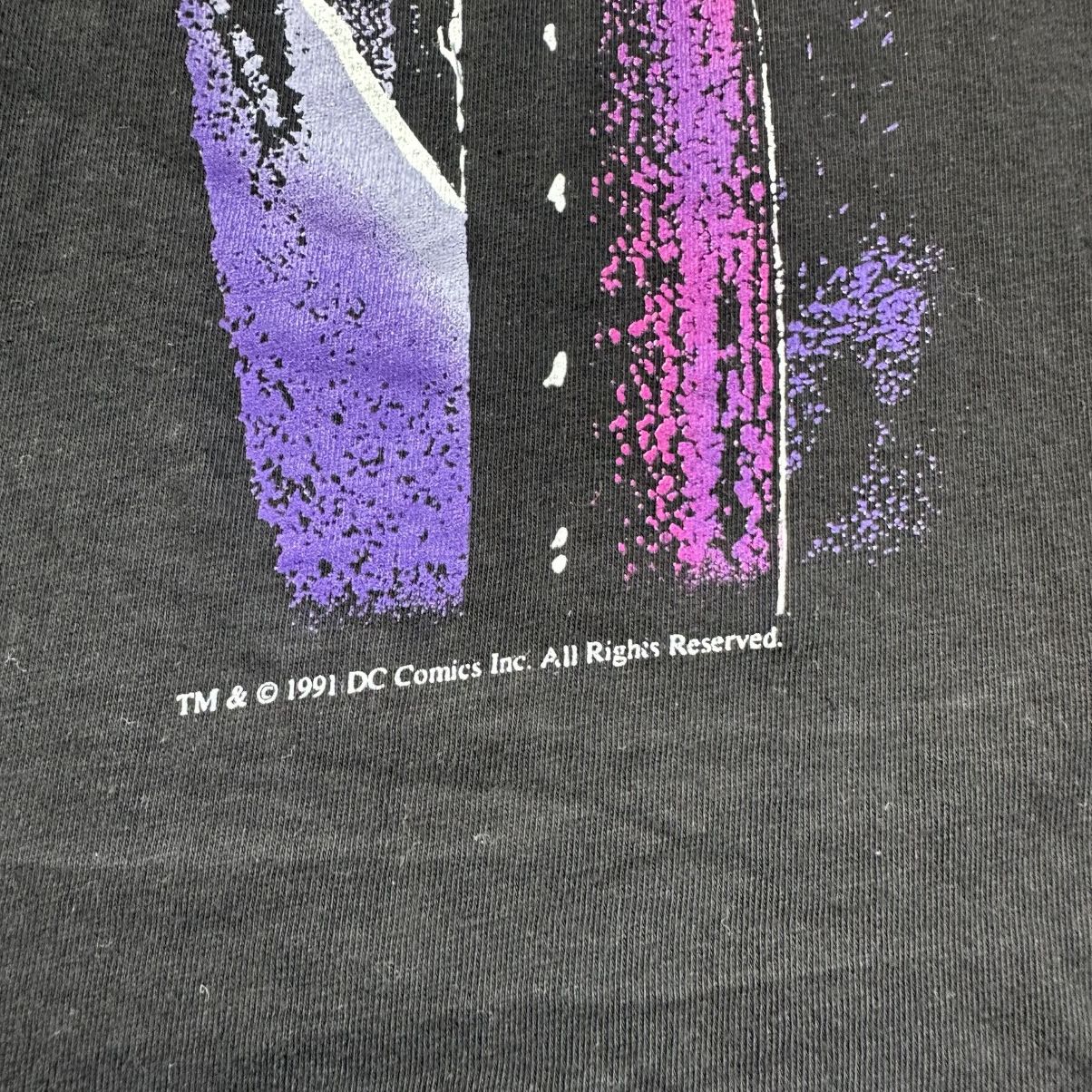 DC Comics Vintage 1996 Batman Forever Logo T-shirt Faded Size US M / EU 48-50 / 2 - 7 Thumbnail
