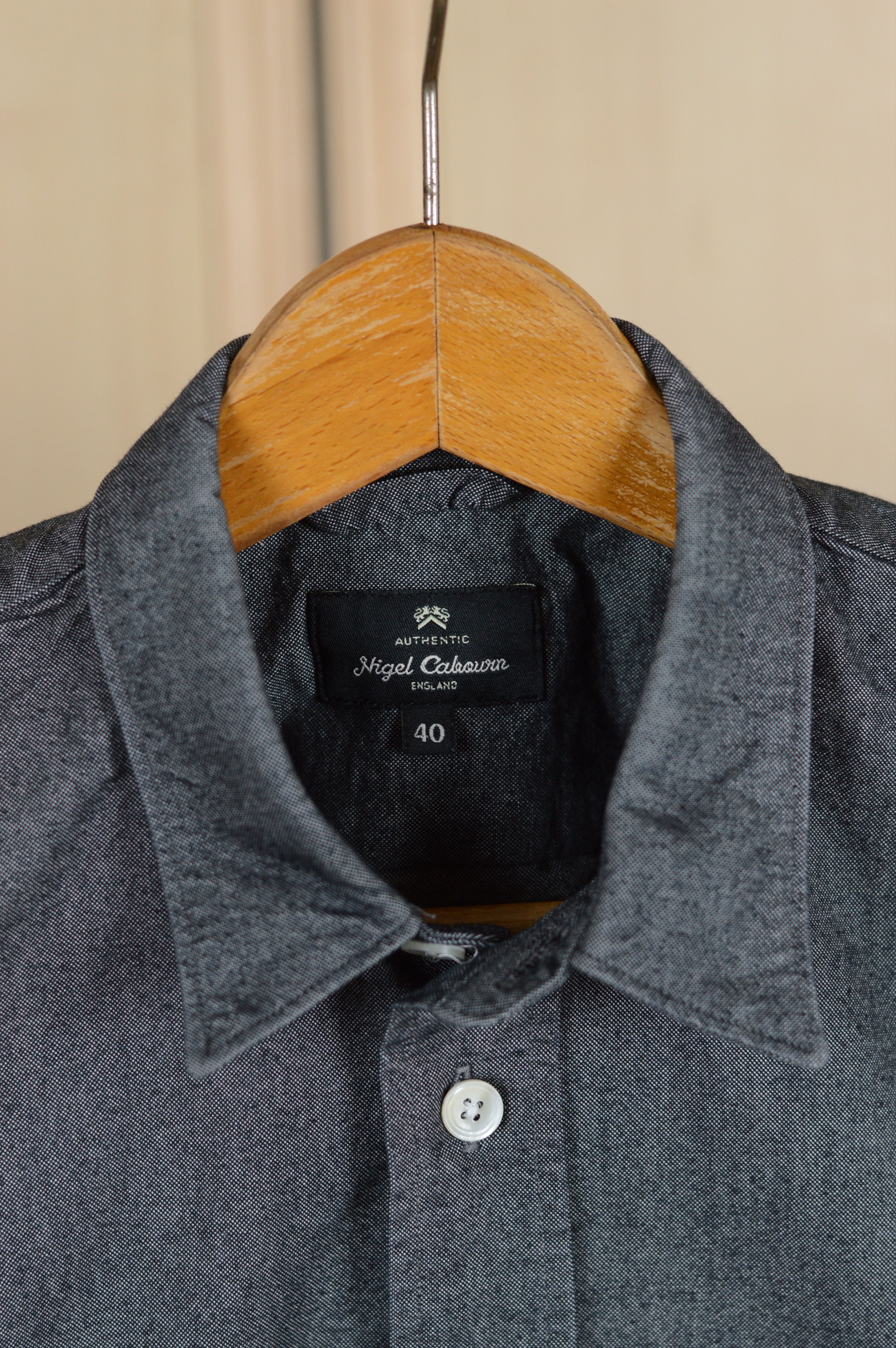 Nigel Cabourn Nigel Cabourn Long Sleeve Shirt Buttons up Size US M / EU 48-50 / 2 - 3 Thumbnail