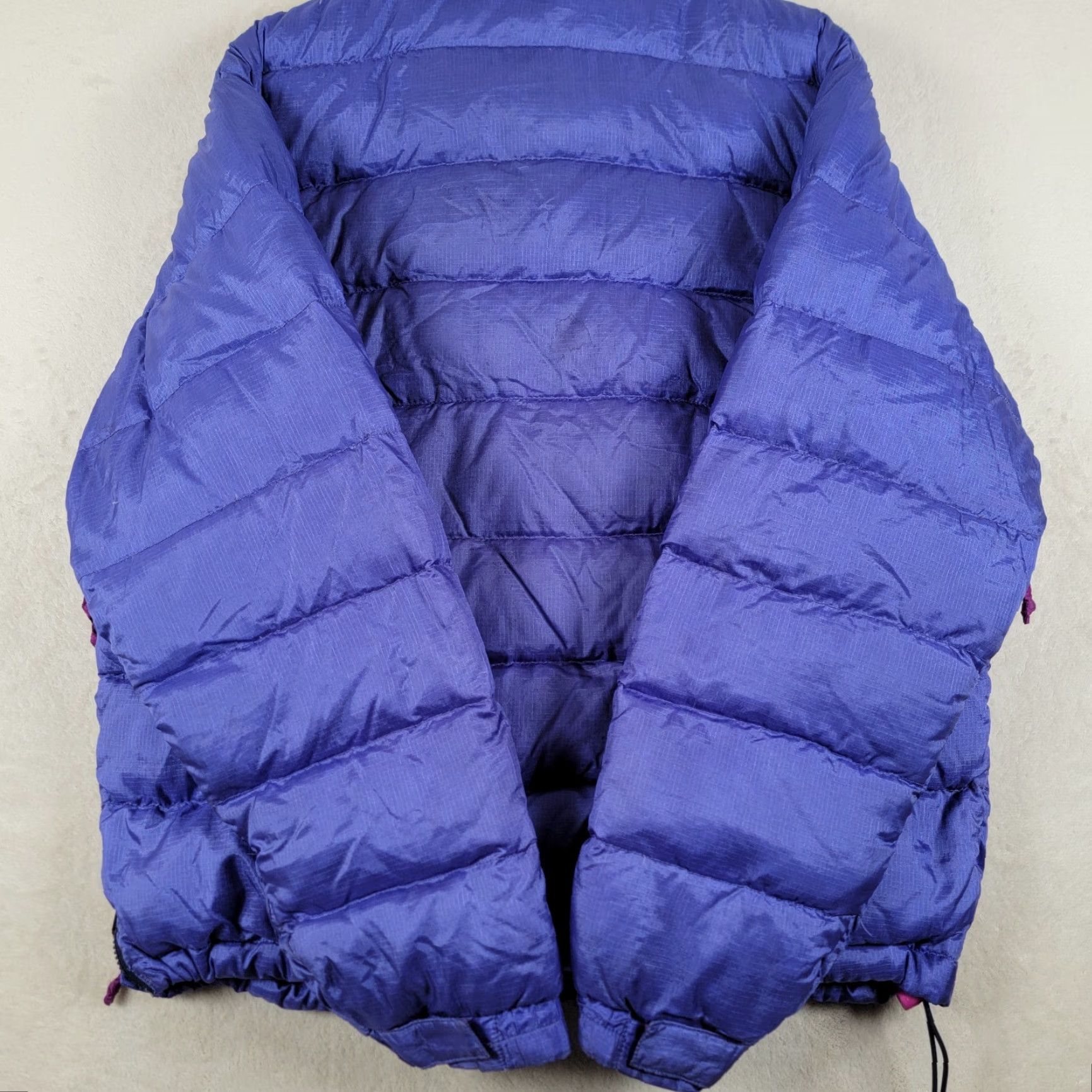 Sierra Designs Sierra Designs Quilted Puffer Packable Full Zip Up Coat Jacket Womens L Blue Size L / US 10 / IT 46 - 4 Thumbnail