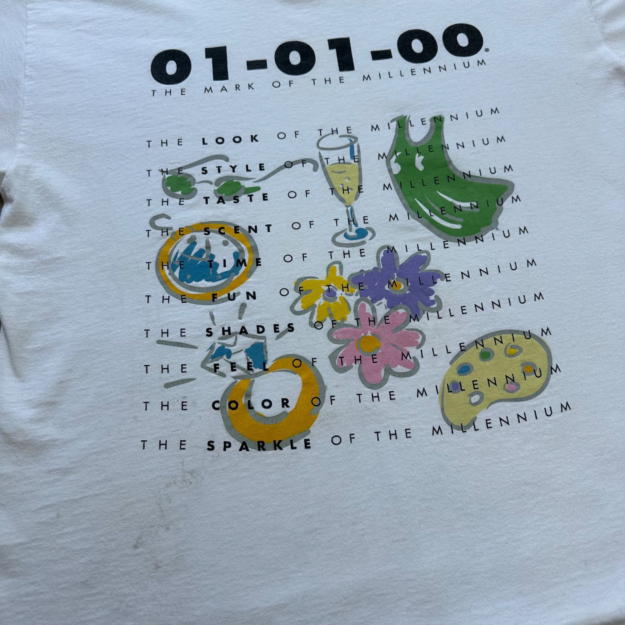 Vintage Vintage 2000 Mark of the Millennium Art Shirt Size US XL / EU 56 / 4 - 2 Thumbnail
