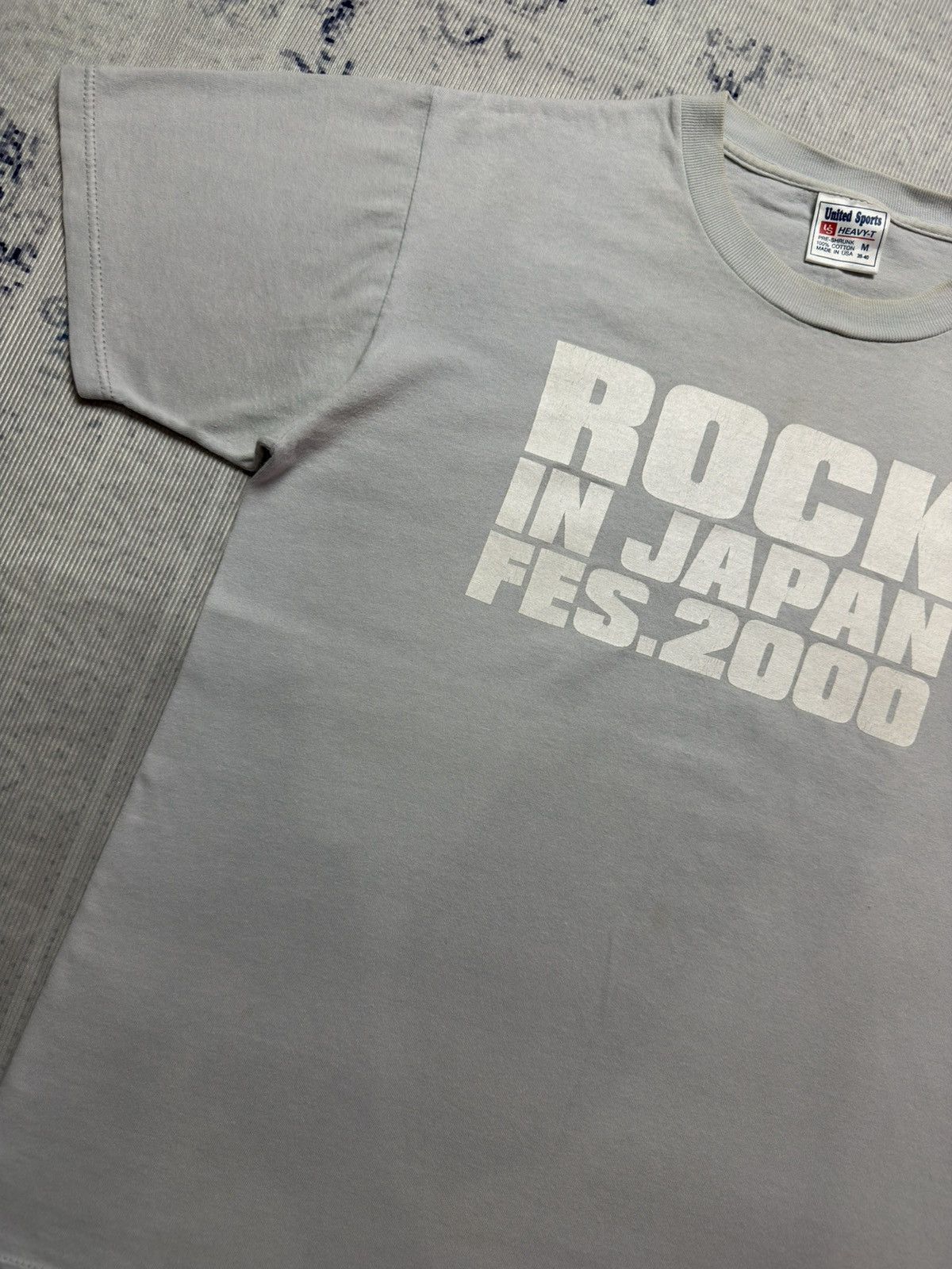 Vintage 2000 ROCK IN JAPAN FES. TEE , SHIRT Size US M / EU 48-50 / 2 - 4 Thumbnail