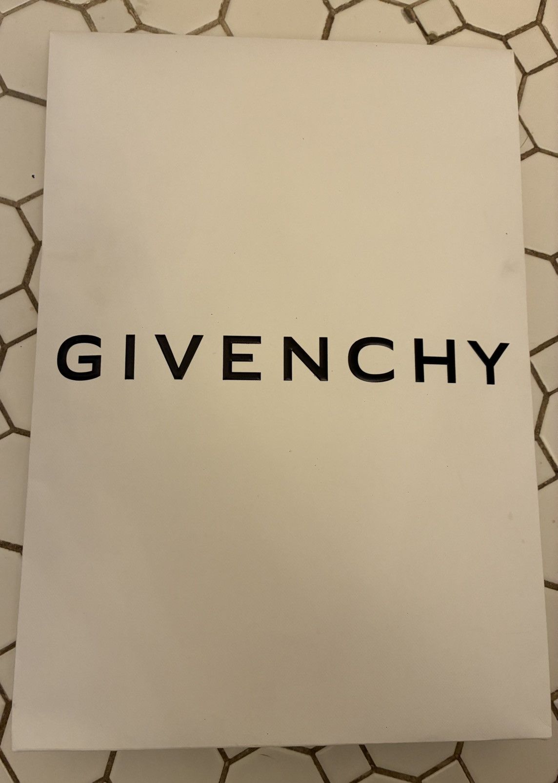 Givenchy New 100% Cashmere Scarf Light Grey Melange $690 Size ONE SIZE - 5 Thumbnail