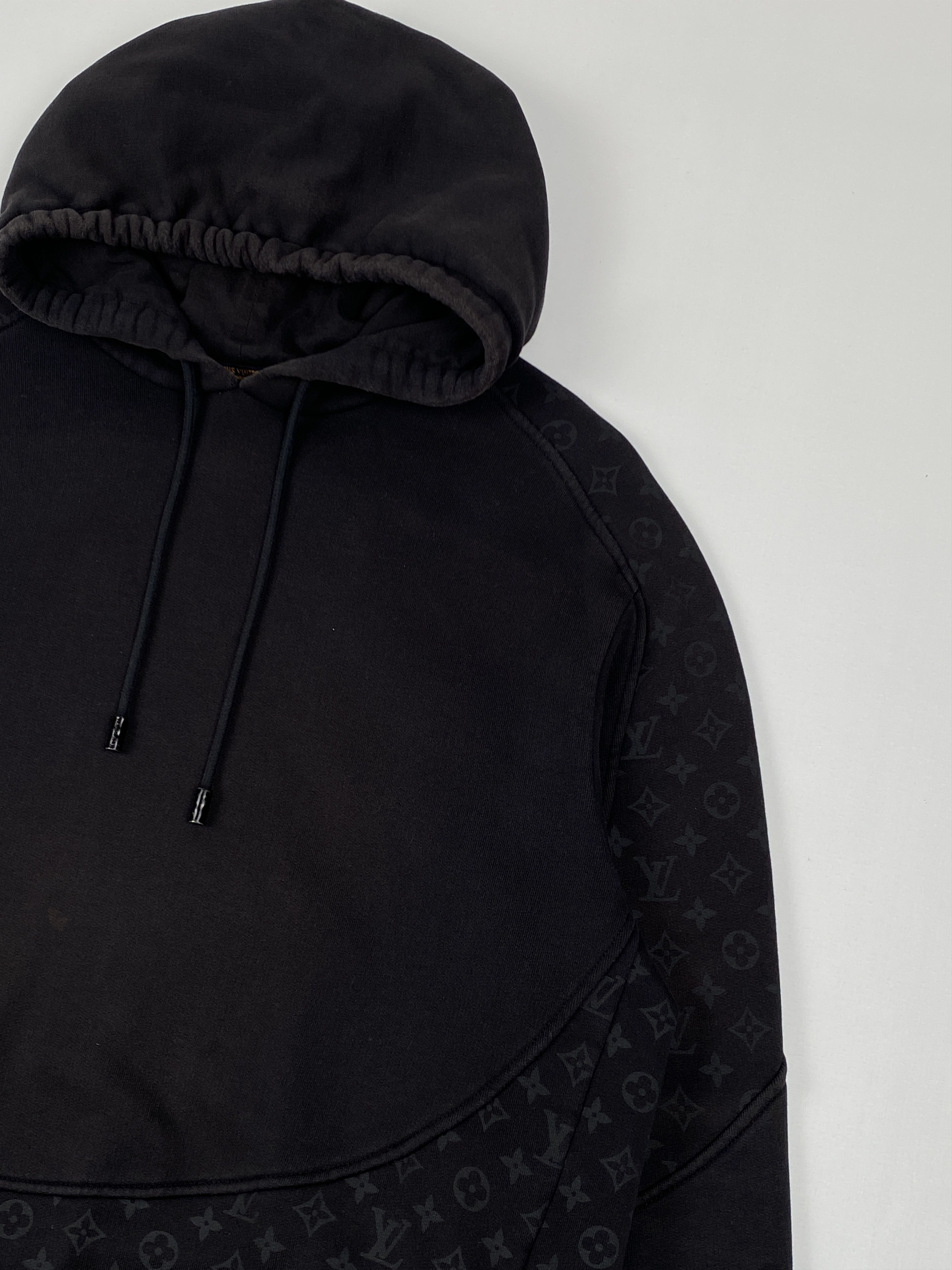 Louis Vuitton Virgil Abloh S/S 2021 Circle Cut Monogram Hoodie Size US XXL / EU 58 / 5 - 6 Thumbnail