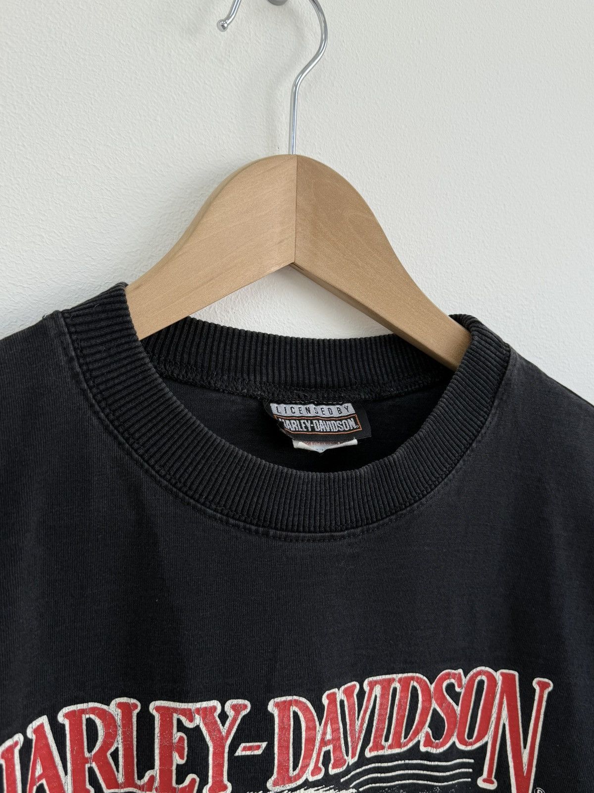 Harley Davidson × Vintage Vintage 90s Harley Davidson Canada Graphic T-Shirt Size US XL / EU 56 / 4 - 5 Thumbnail