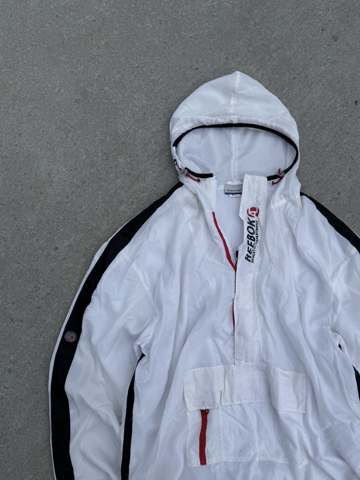 Other Vintage Reebok Y2K avantgarde streetwear anorak jacket Size US XL / EU 56 / 4 - 6 Thumbnail