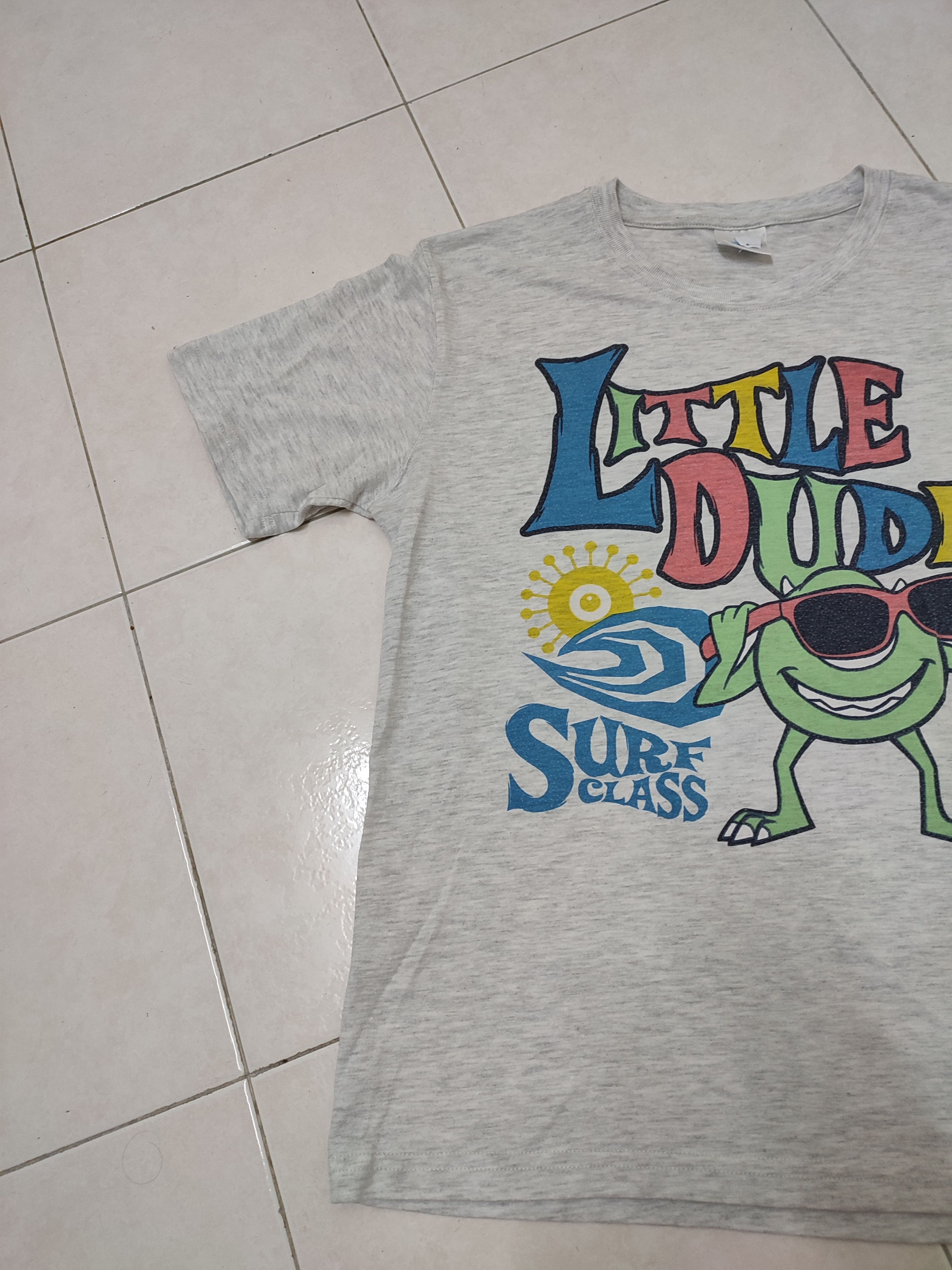 Disney LITTLE DUDE SURF CLASS MONSTER VINTAGE TEE Size US M / EU 48-50 / 2 - 4 Thumbnail
