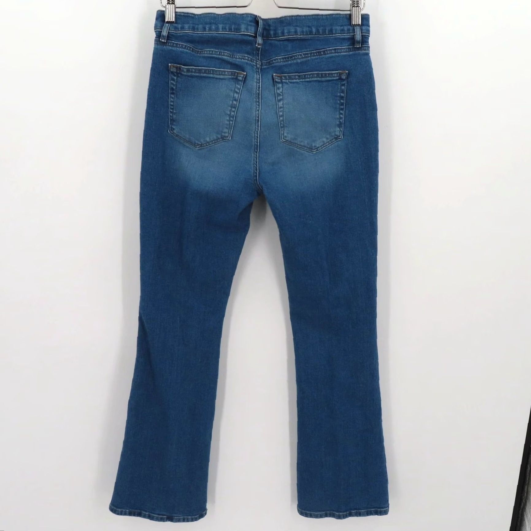 Loft LOFT Womens Jeans 4 Bootcut Denim Blue Cotton Blend 5-Pocket Regular Slim Fit Pockets Size 27" / US 4 / IT 40 - 3 Thumbnail