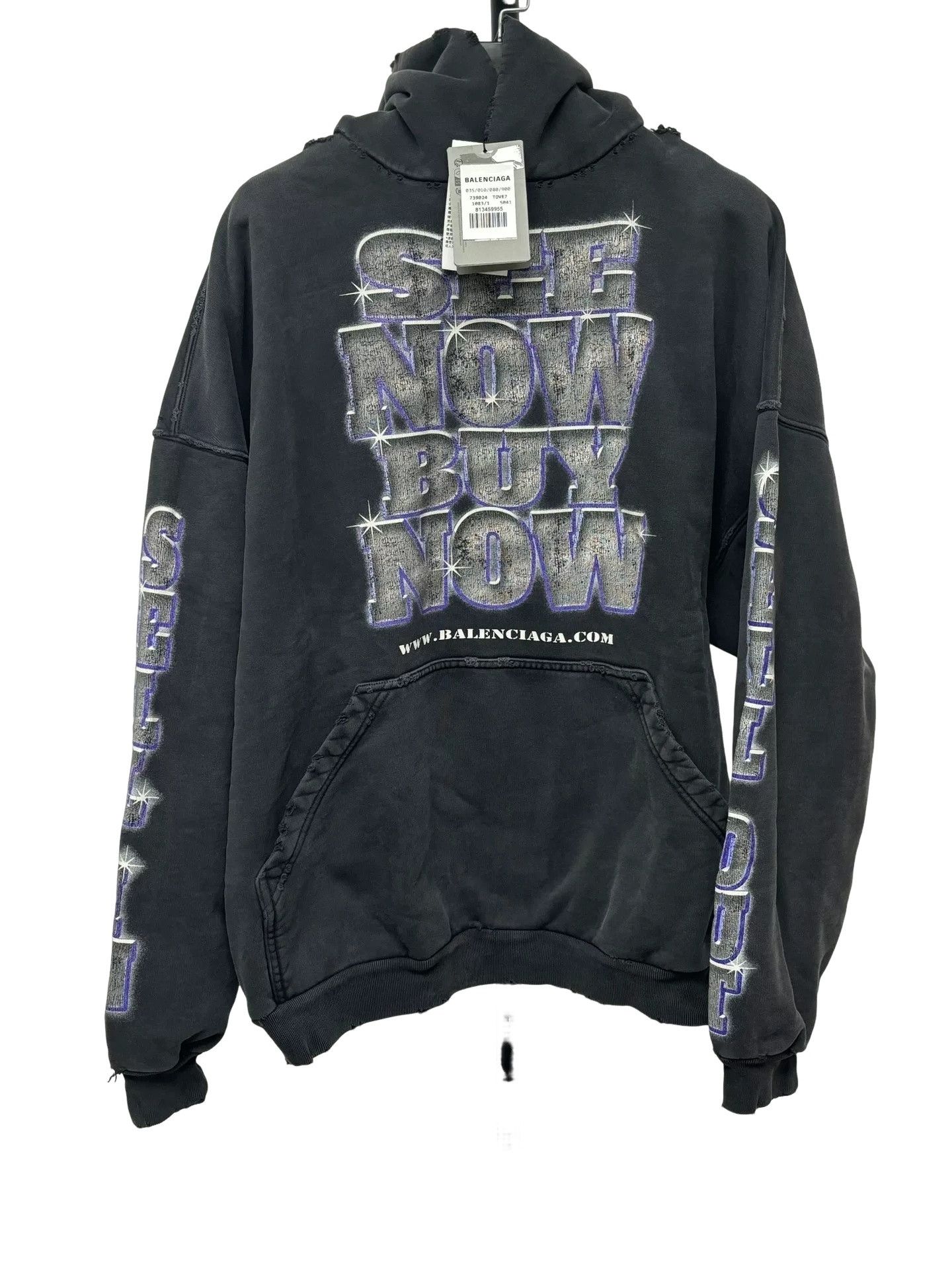 Balenciaga Balenciaga See Now Buy Now Hoodie Size 1 Size US S / EU 44-46 / 1 - 1 Thumbnail