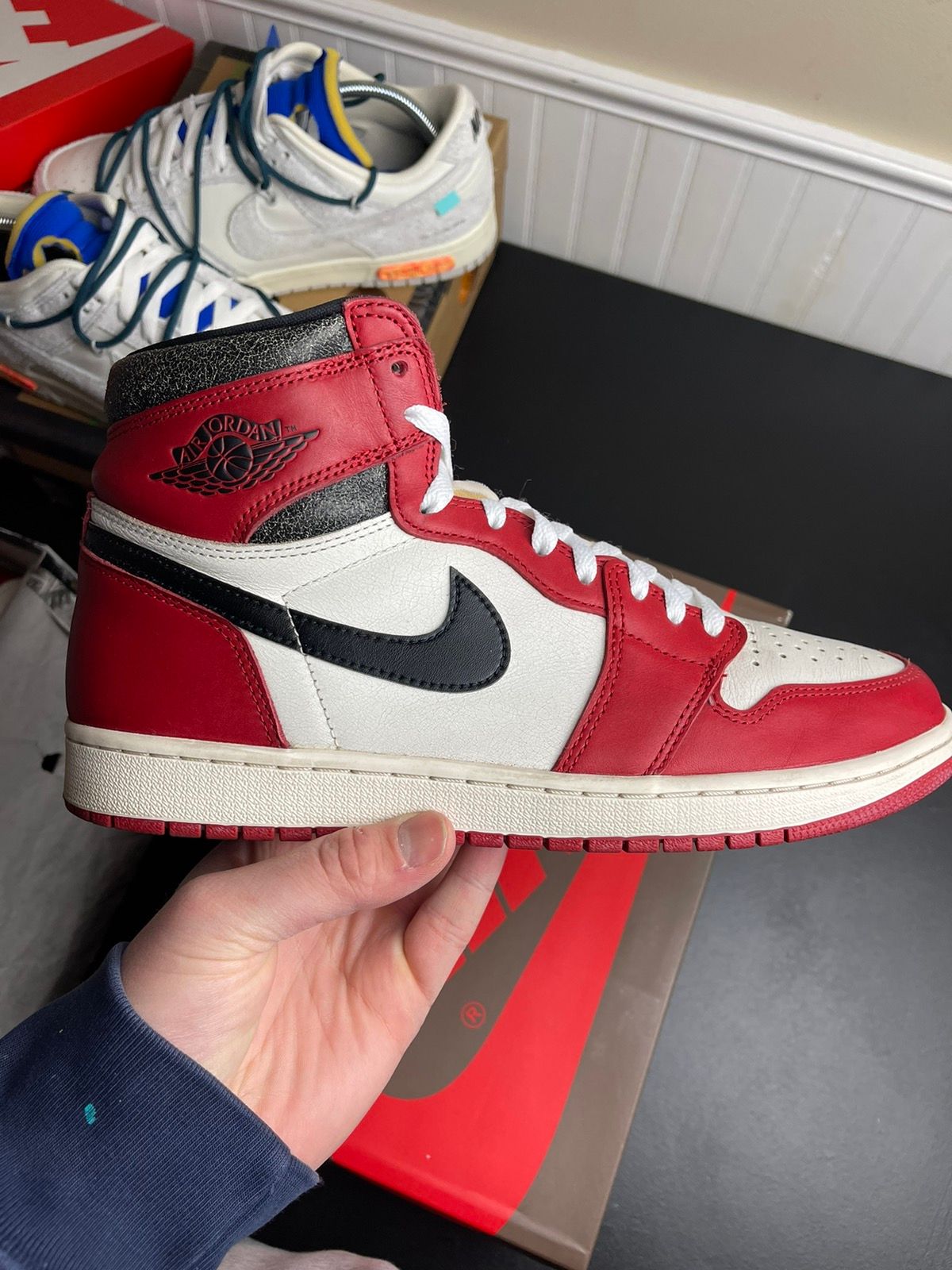 Pre-owned Jordan Nike Air Jordan 1 Retro High ‘lost & Found' Shoes In Red