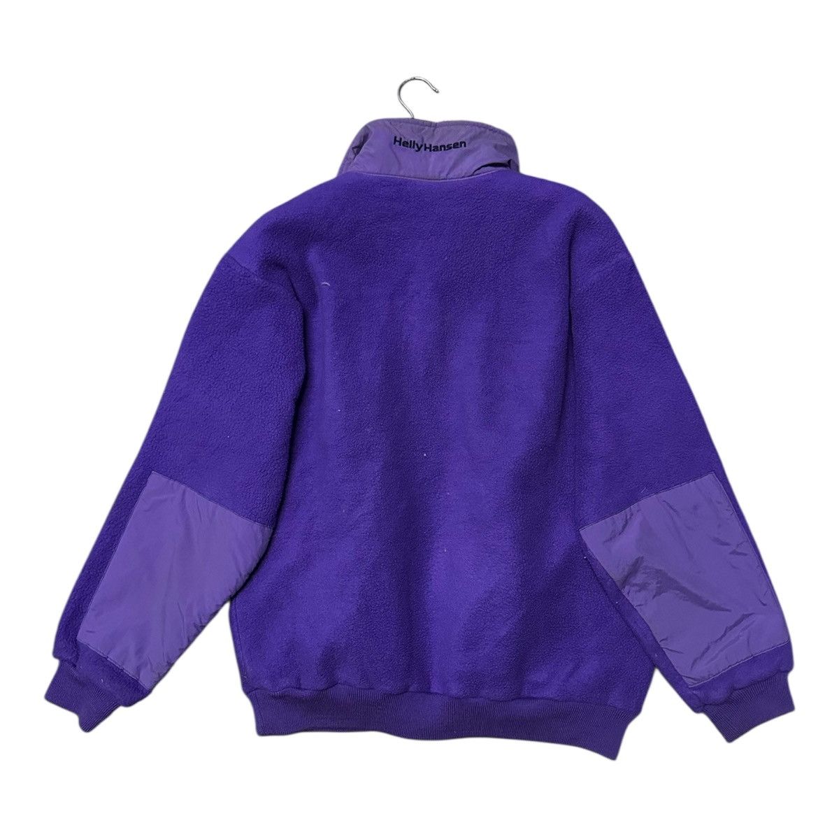 Helly Hansen Vintage 90s Helly hansen snap button fleece jacket in purple Size US L / EU 52-54 / 3 - 4 Thumbnail