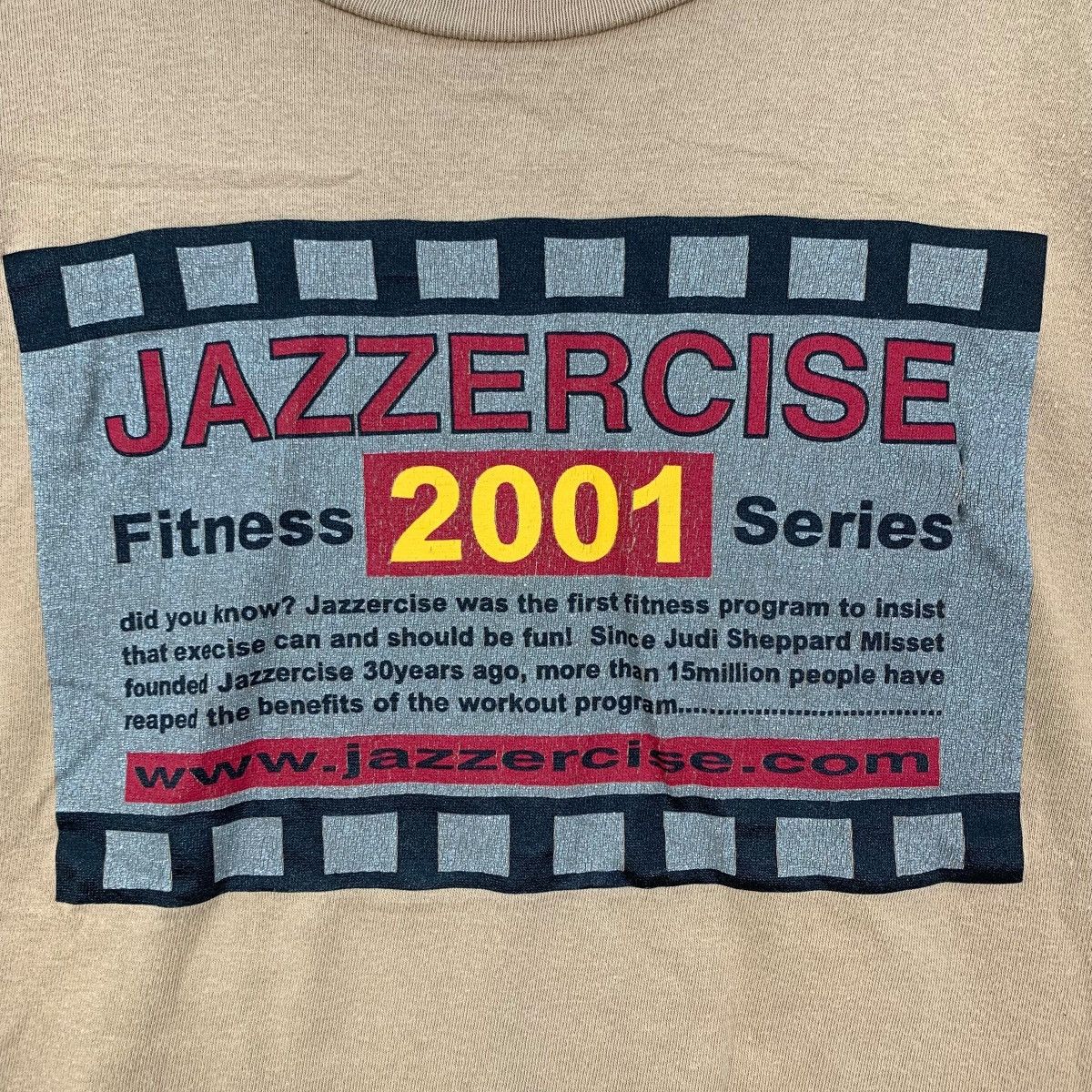 Vintage Vintage Y2K JAZZERCISE FITNESS SERIES 2001 Short Shirt Size US M / EU 48-50 / 2 - 3 Thumbnail