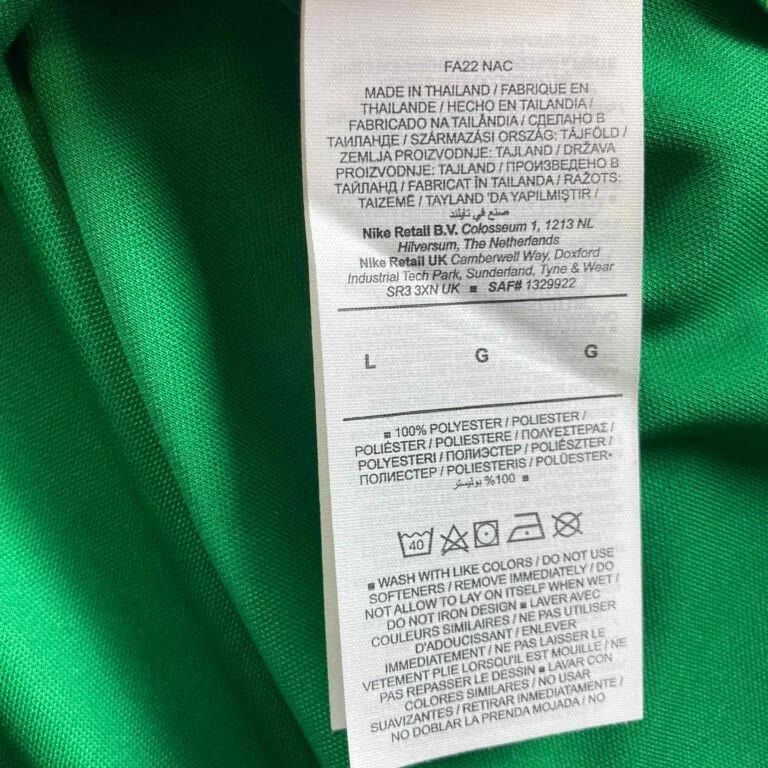 Nike NEW Nigeria 2022-23 Nike training football jersey size L Size US L / EU 52-54 / 3 - 5 Thumbnail