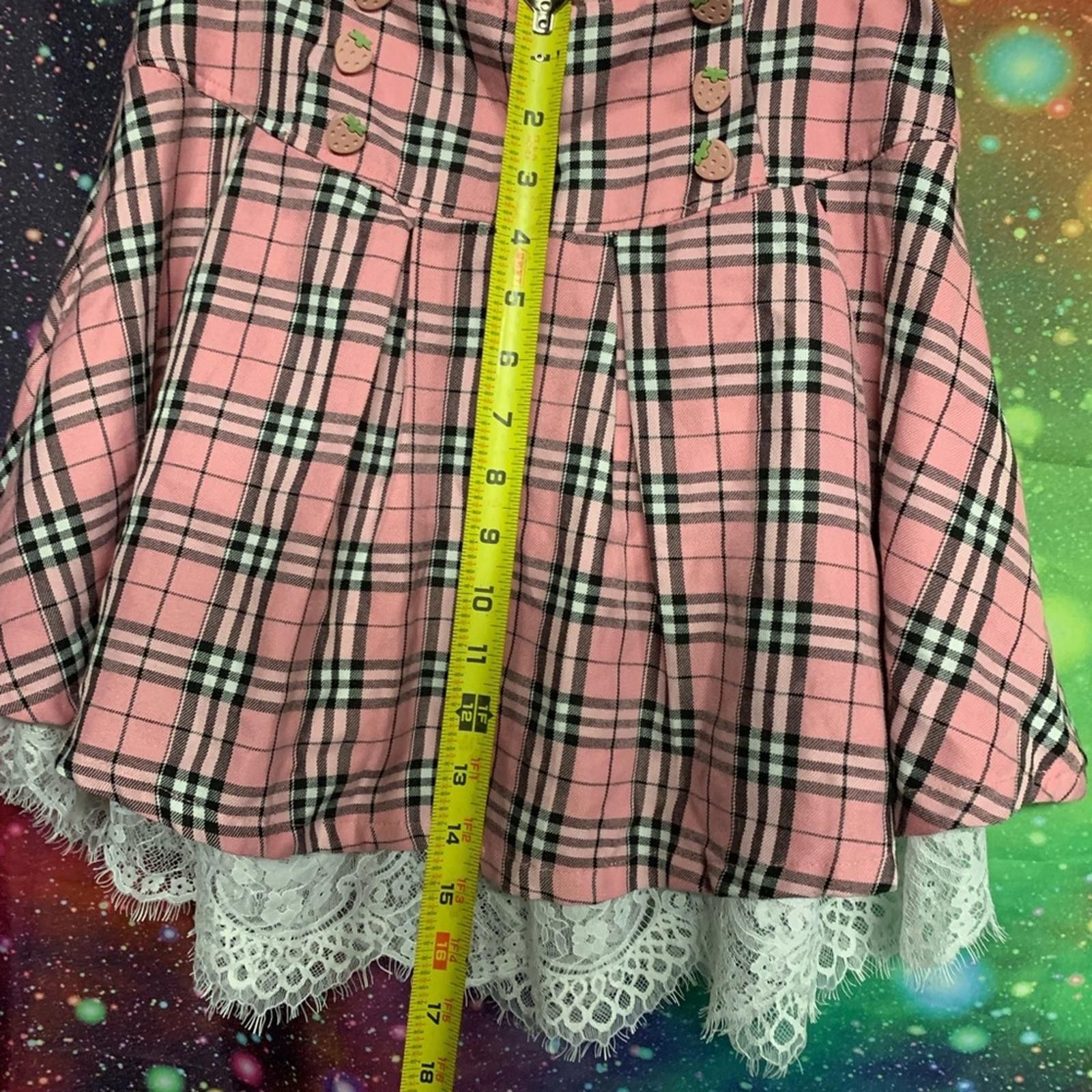 Hot Topic Hot Topic Pink Black Bubble Mini Skirt Size 28" / US 6 / IT 42 - 5 Thumbnail