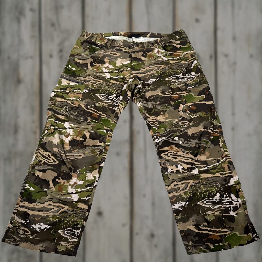 Under Armour Under Armour Pants Mens 42x30 Field Ops Barren Camo Hunting Loose Fit Outdoor Size US 42 / EU 58 - 1 Thumbnail
