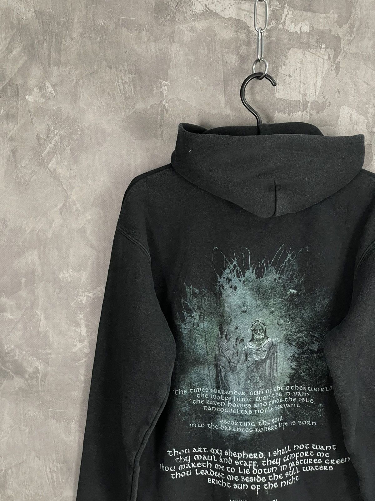 Band Tees × Vintage Vintage Eluveitie Black Metal Graphic Zip Hoodie Grunge Vibe Size US S / EU 44-46 / 1 - 10 Thumbnail