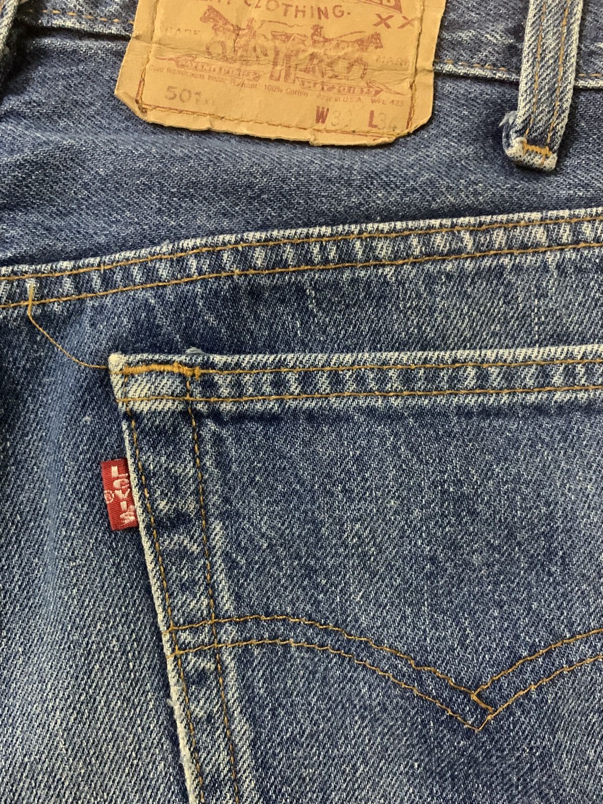 Levi's Vintage Levi’s 501 Button Fly #520 Denim Jeans Pants Size US 28 / EU 44 - 18 Thumbnail