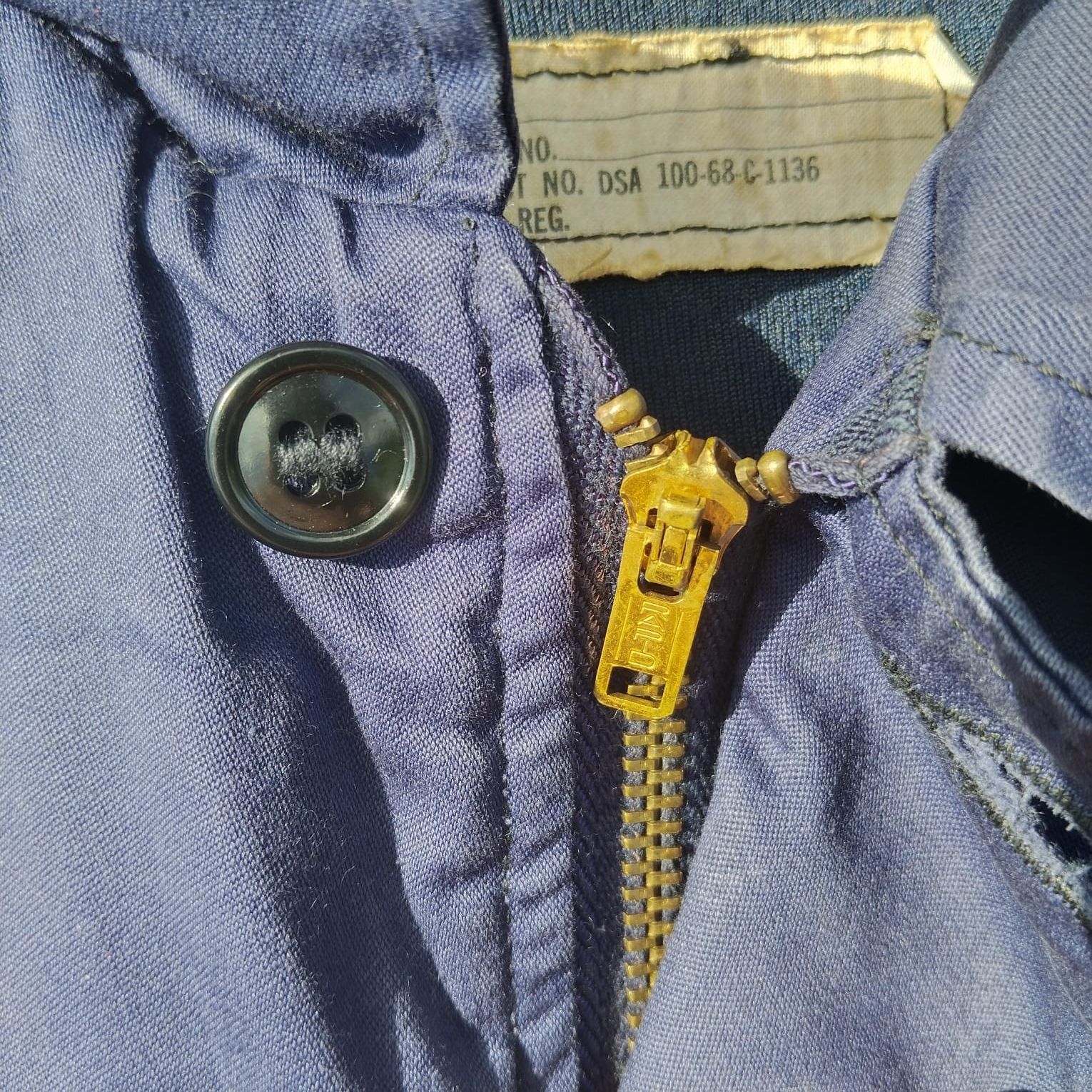 Vintage Vintage Vietnam War N-4 Utility Deck Jacket Size 38R - 3 Thumbnail