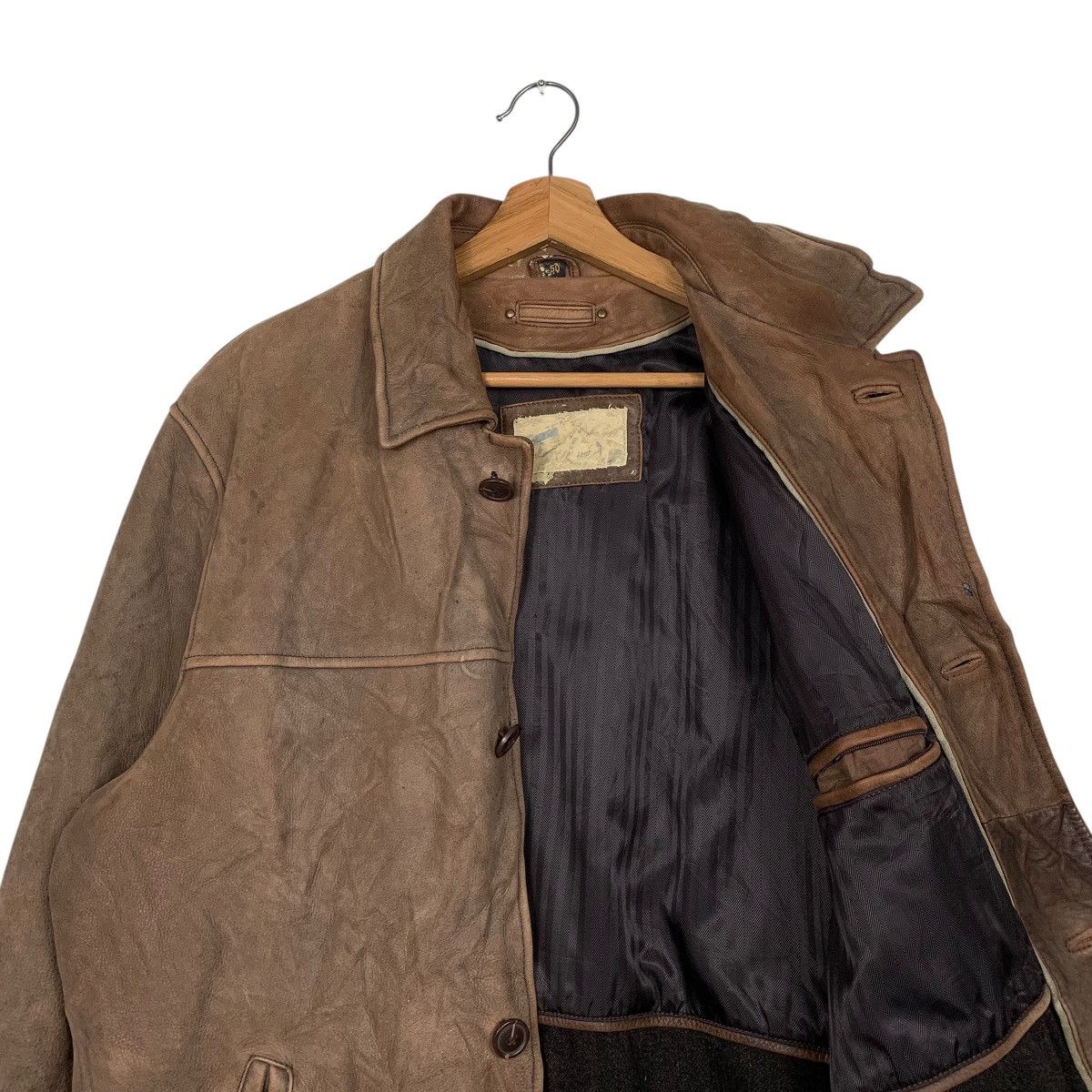 Japanese Brand Cow Leather Jacket