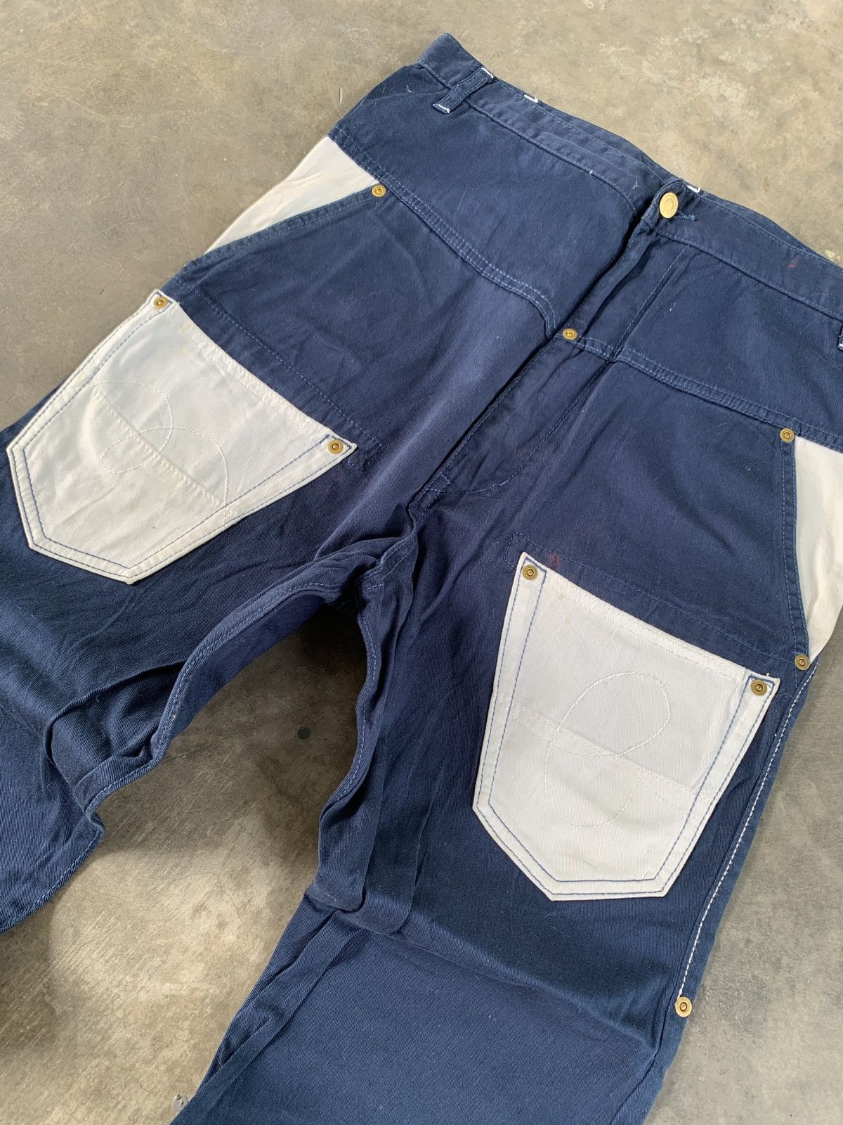 mercibeaucoup Mercibeaucop issey miyeake drop crotch contrast down pocket Size US 31 - 6 Thumbnail