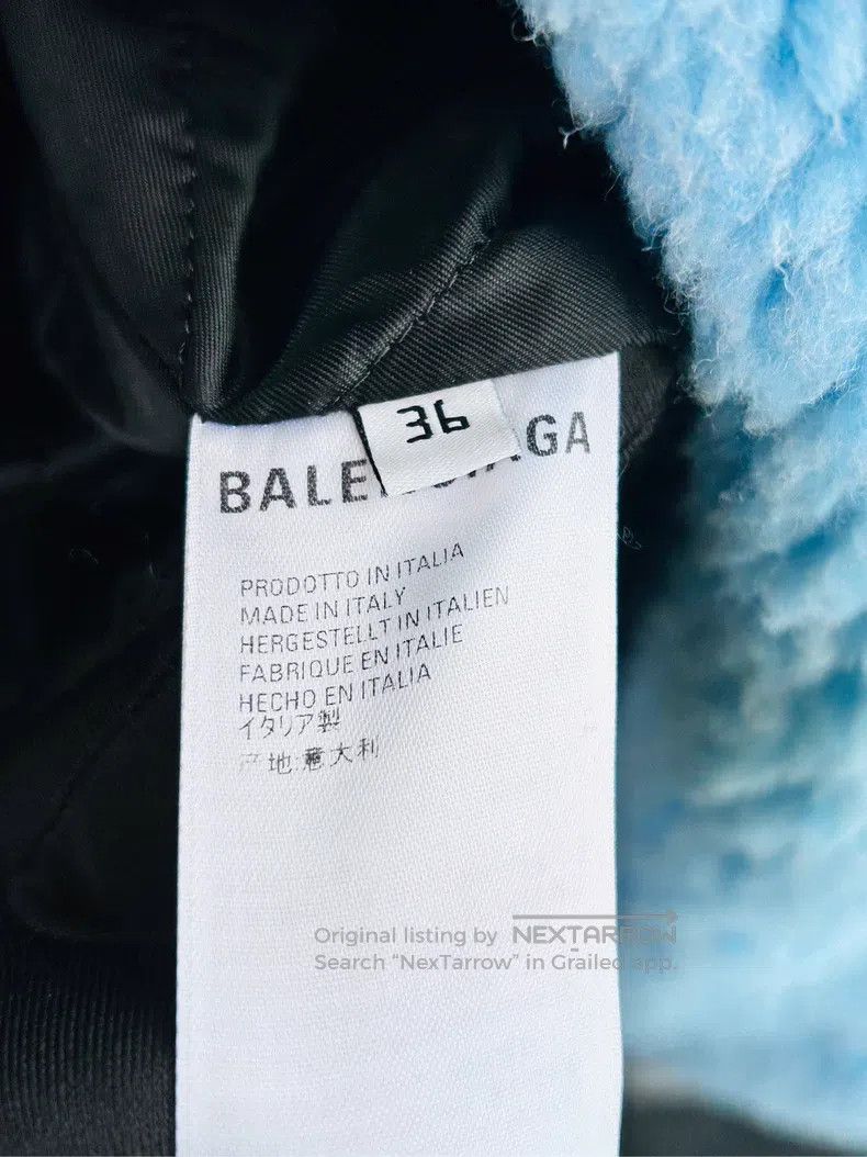 Balenciaga Balenciaga size 36 Light Blue Teddy, Size 36 Size S / US 4 / IT 40 - 4 Thumbnail