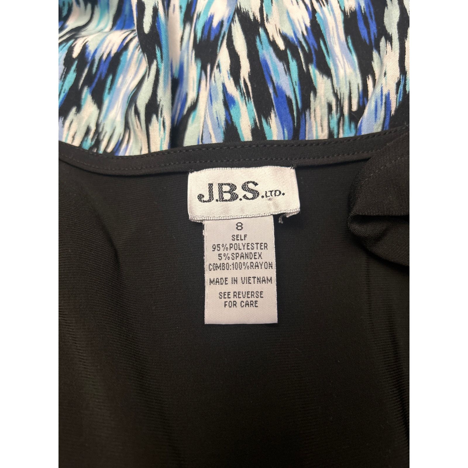 Other J.B.S. LTD Women's Sleeveless Mini Dress Sz 8 Size M / US 6-8 / IT 42-44 - 4 Thumbnail