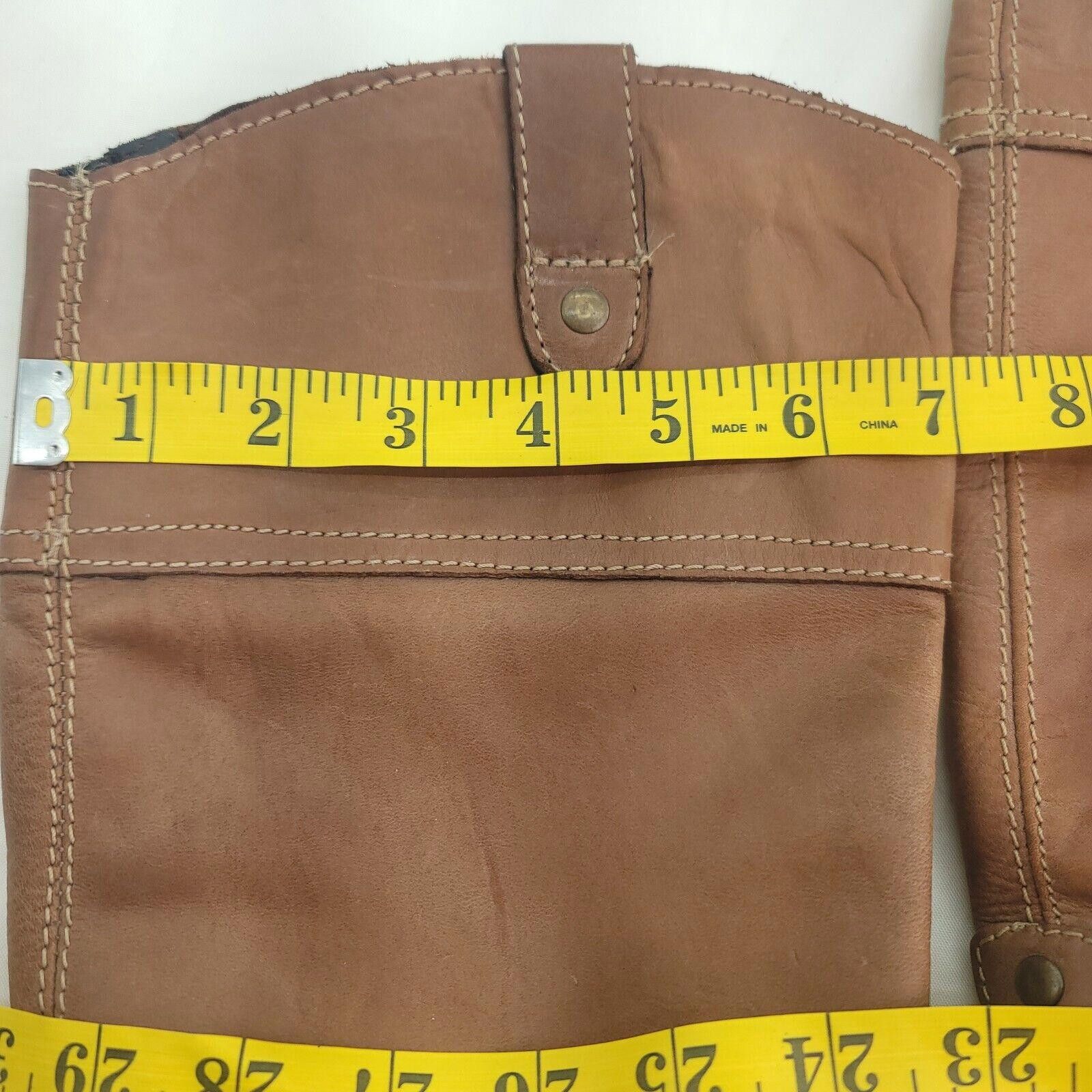 Otto OTBT Distressed Tan Leather Size 8 Boots Made In India Size US 8 / IT 38 - 12 Thumbnail