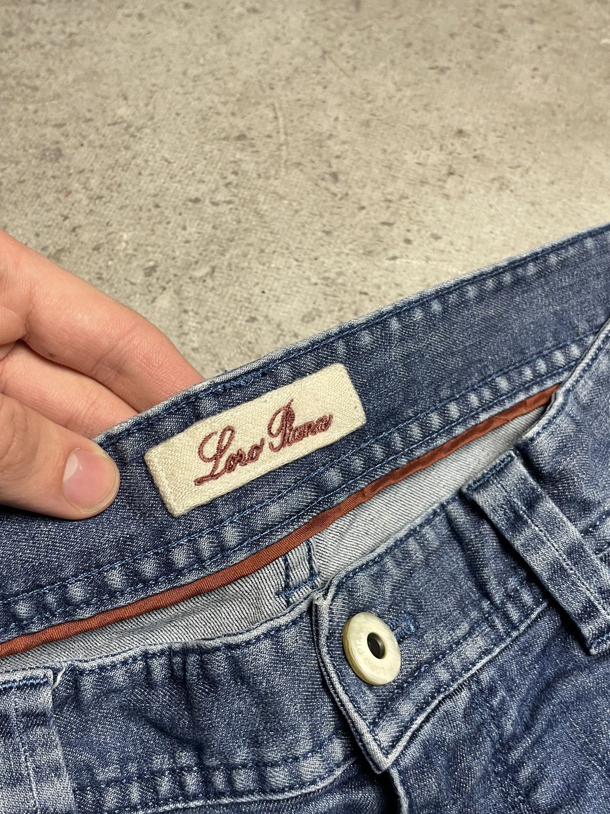 Loro Piana Vintage Luxury Loro Piana Jeans Denim Size 38 y2k 90s Size US 38 / EU 54 - 7 Thumbnail