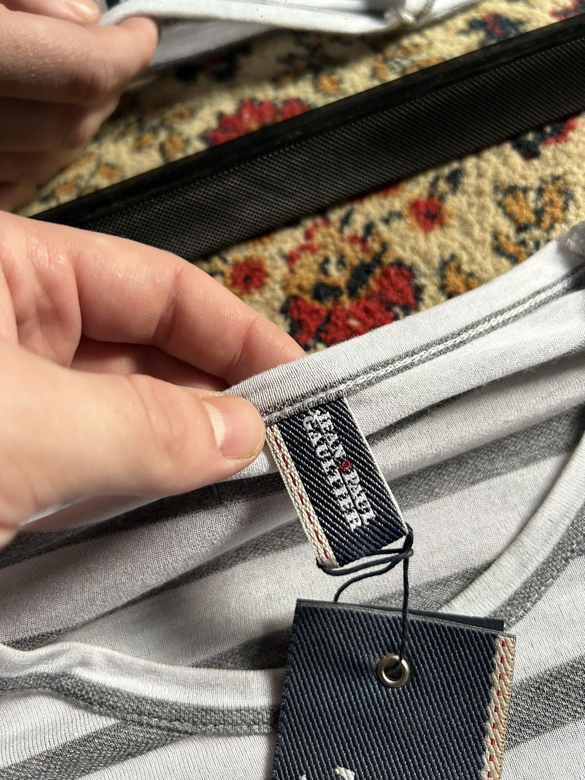 Jean Paul Gaultier Y2K Jean Paul Gaultier Classic Design Stripe T-shirt Size XXL / US 16-18 / IT 52-54 - 5 Thumbnail