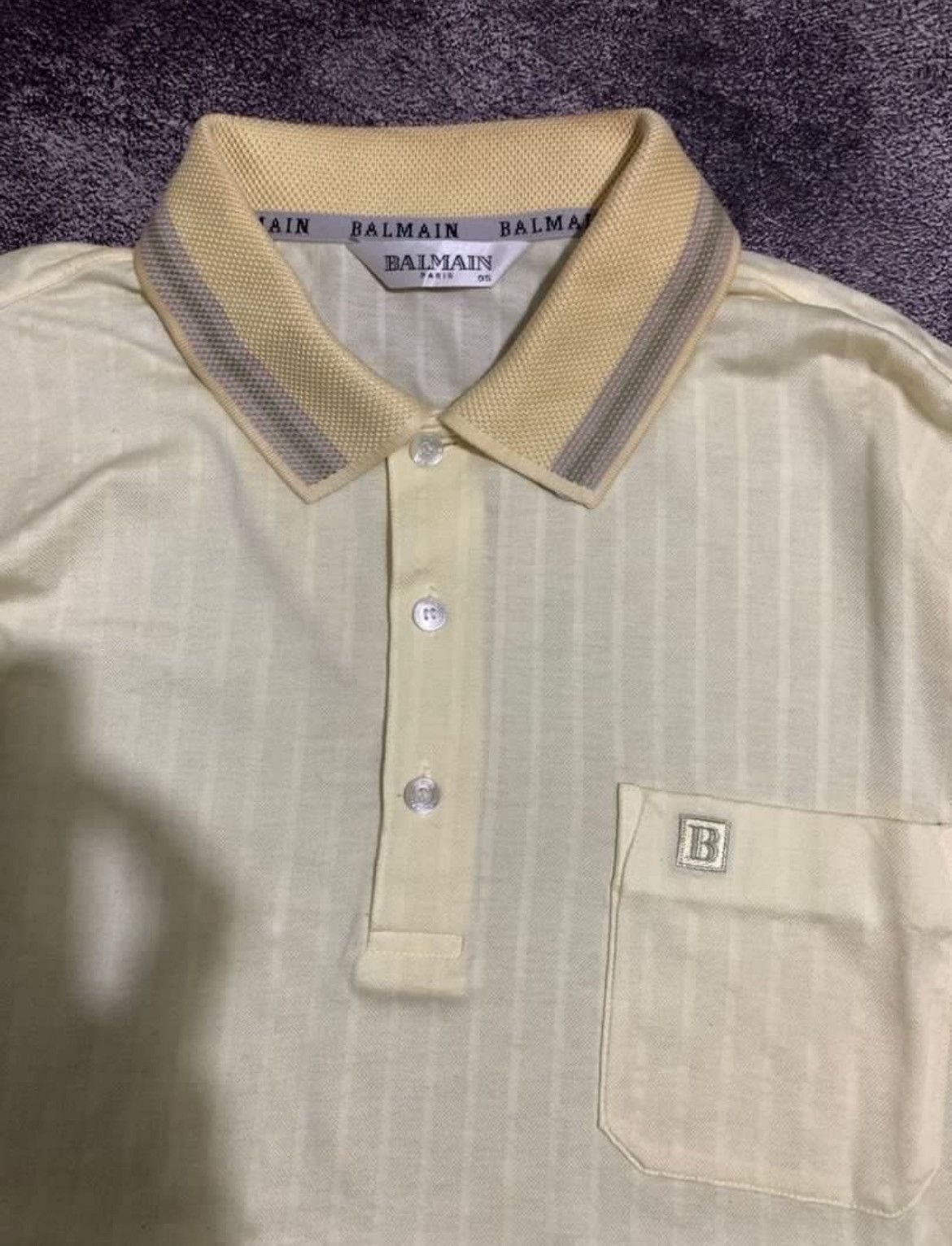 Balmain × Designer × Pierre Balmain Balmain Paris Poloshirt Size US M / EU 48-50 / 2 - 2 Thumbnail