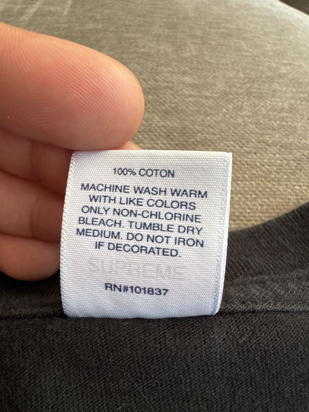 Supreme Supreme No More Sh*t Tee Size US M / EU 48-50 / 2 - 4 Thumbnail