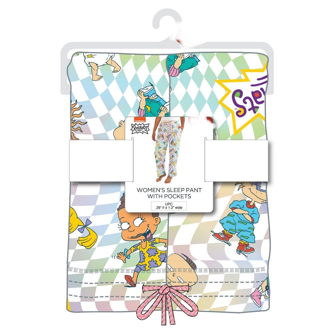 Nickelodeon 2X Rugrats Women’s Sleep Pajama Pants with Pockets White Size 40" / US 18 - 5 Thumbnail