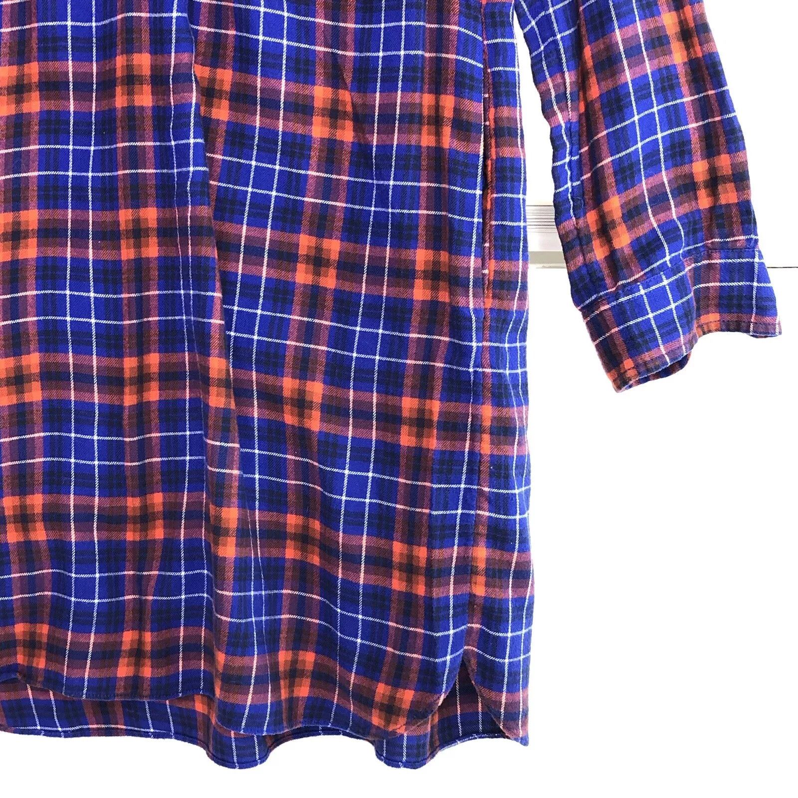 J.Crew J Crew Shirt Dress Tartan Plaid Flannel Shirtdress Sz S Long Size S / US 4 / IT 40 - 4 Thumbnail