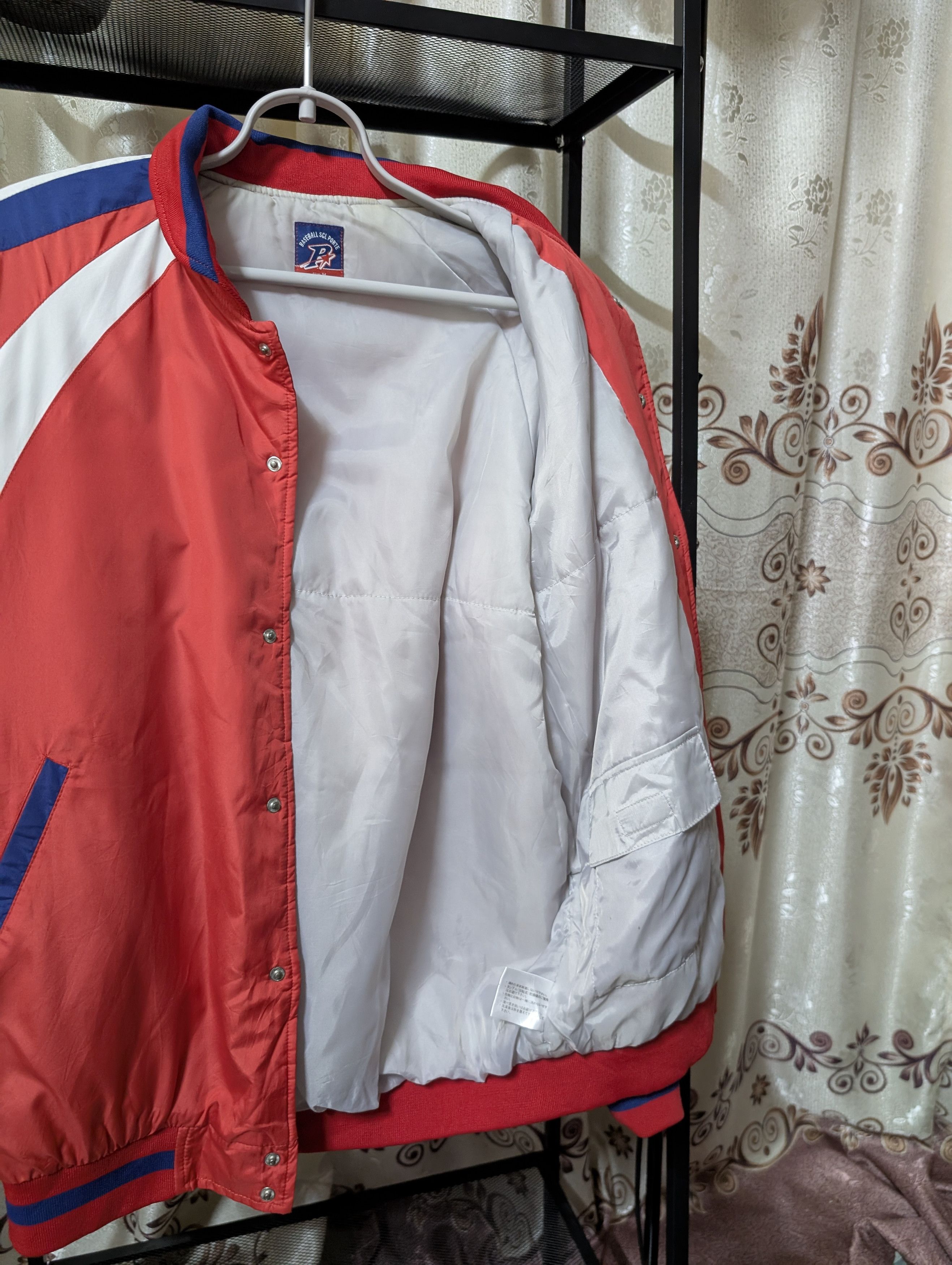 VIntage Baseball Scl Porte Sweater Sportswear Light Jacket