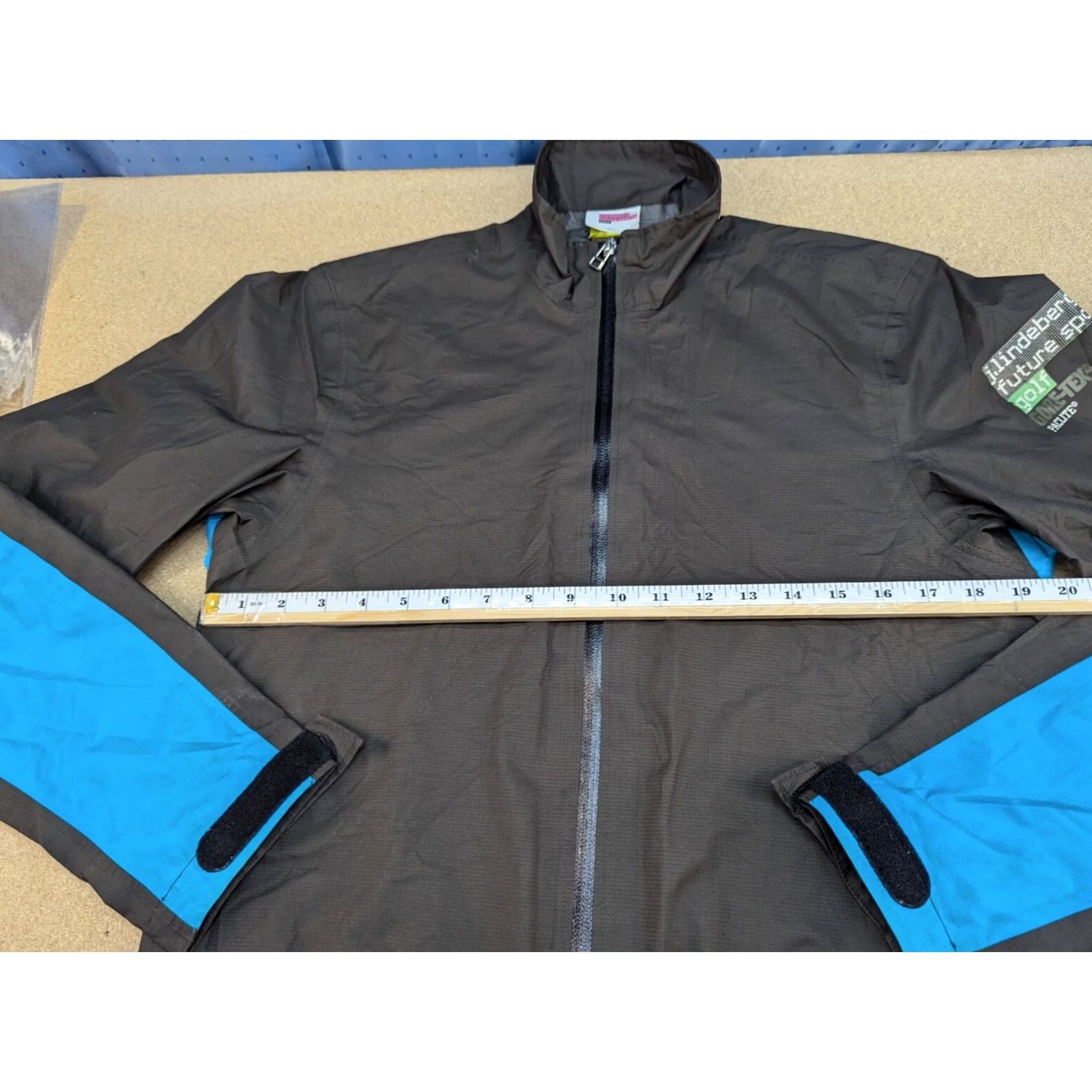 J.Lindeberg J. Lindeberg Womens Gore-Tex Paclite Jacket XS Outdoor Brown Taped Seams Windbreaker Zip Hooded Lightweight Water Resistant Quick Dry Full Zip Size XS / US 0-2 / IT 36-38 - 6 Thumbnail