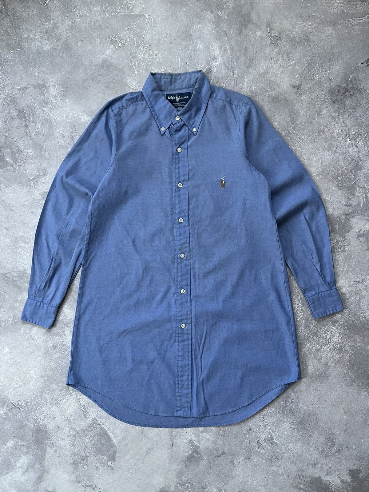 Polo Ralph Lauren Vintage Polo Ralph Lauren Yarmouth Dress Shirtt Longsleeve Size US L / EU 52-54 / 3 - 1 Thumbnail
